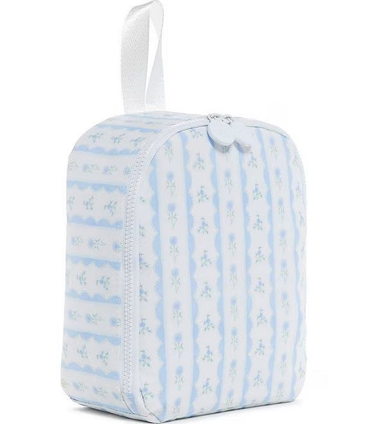 LUNCH BOX- Ribbon Floral Blue