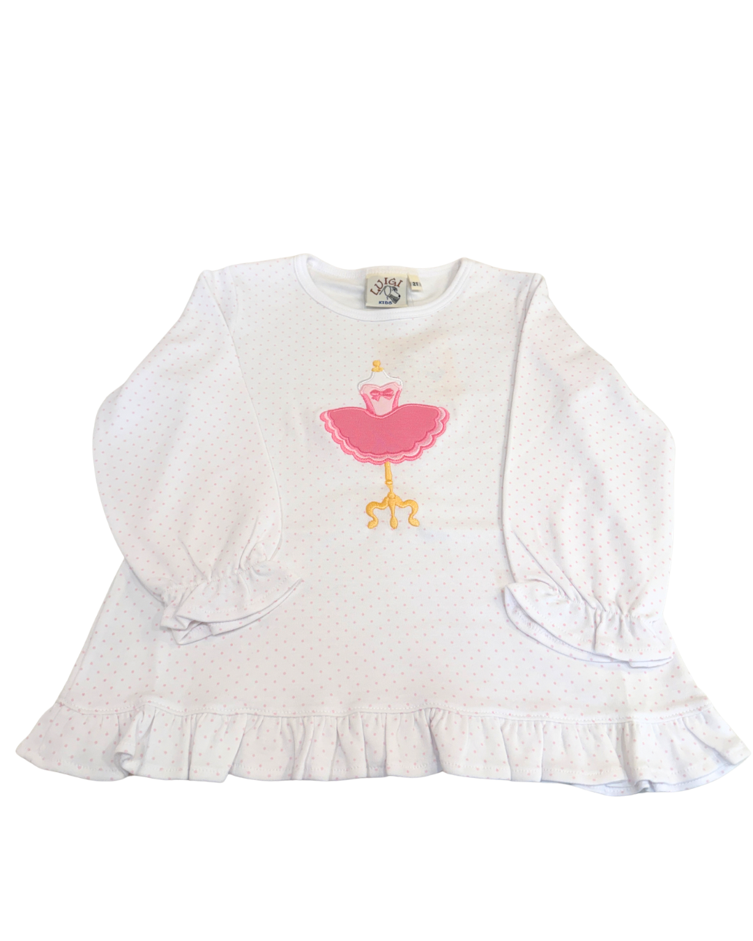Tutu Mannequin Ruffle Swing Top