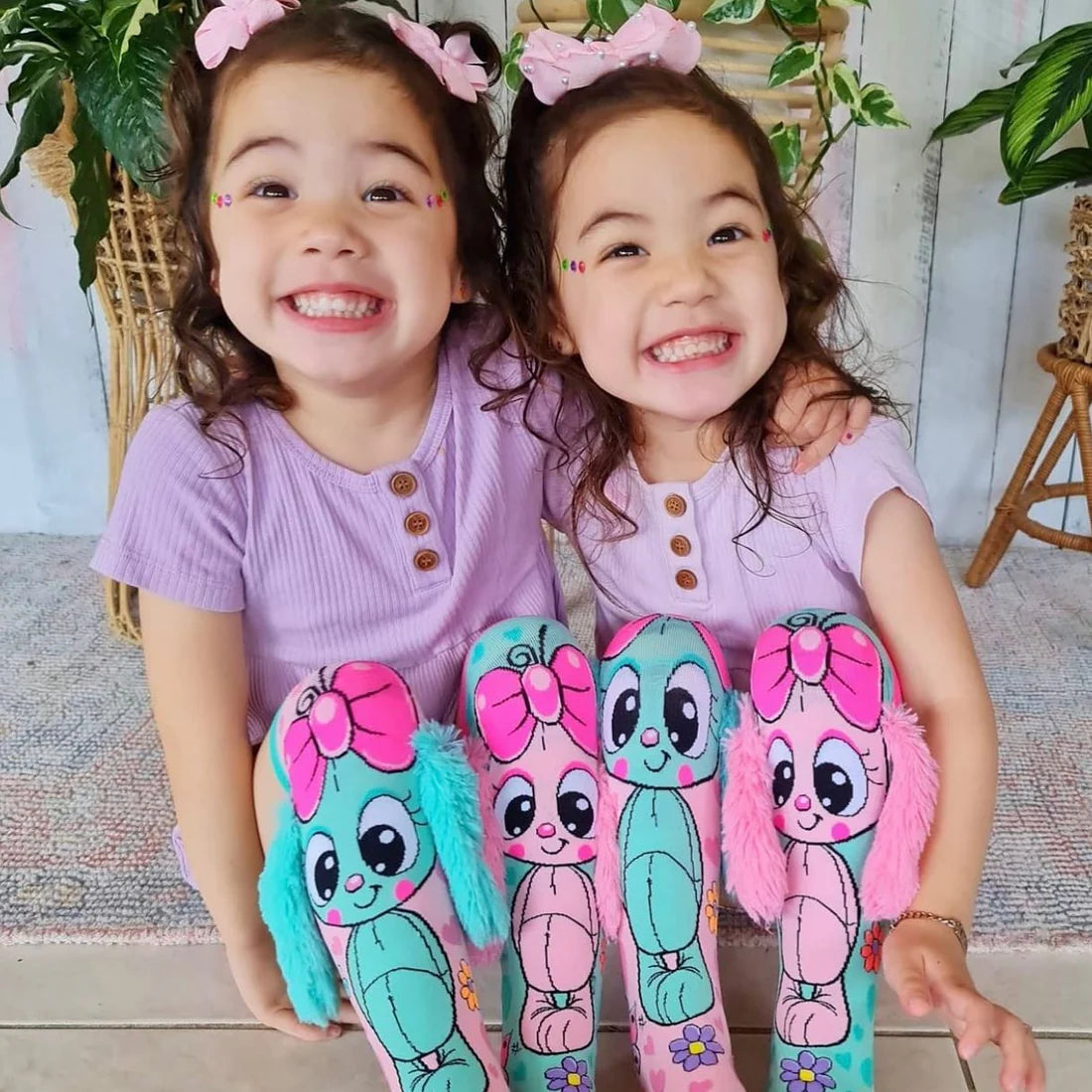 Spring Bunny Socks