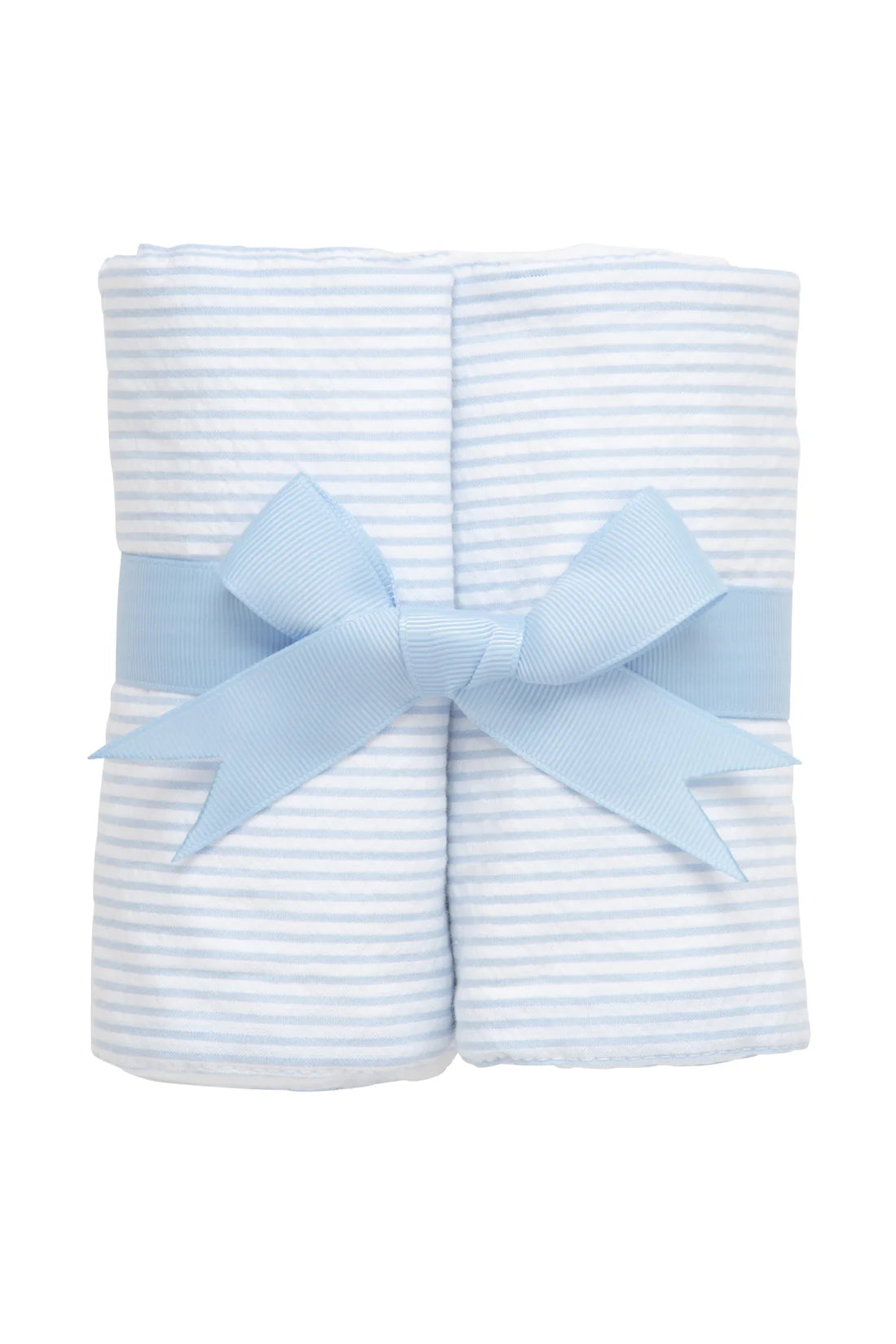 Seersucker Stripe Set of Two Burps