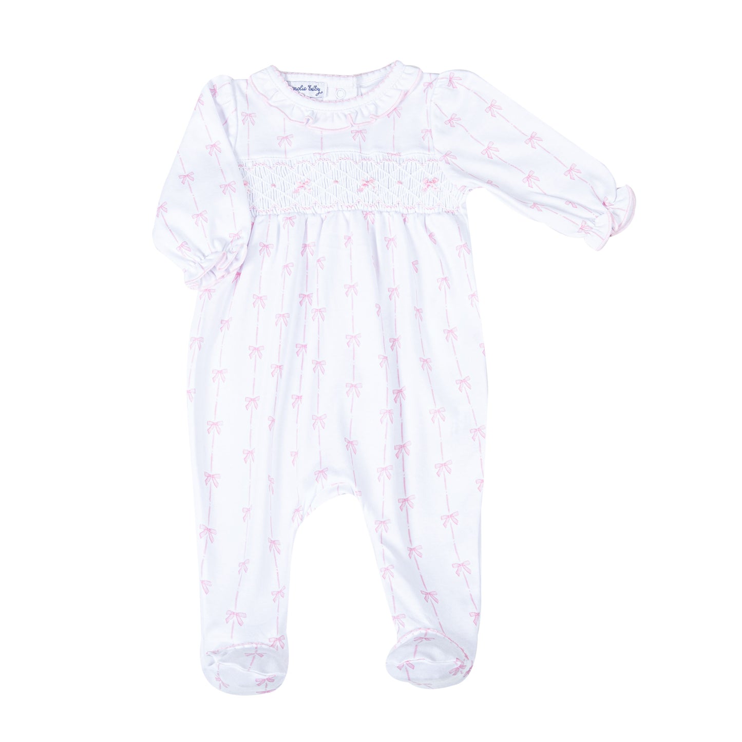 Amelia's Classic Smocked Footie