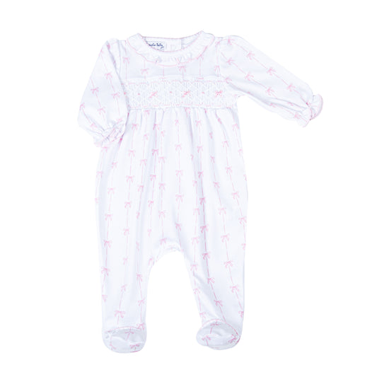 Amelia's Classic Smocked Footie