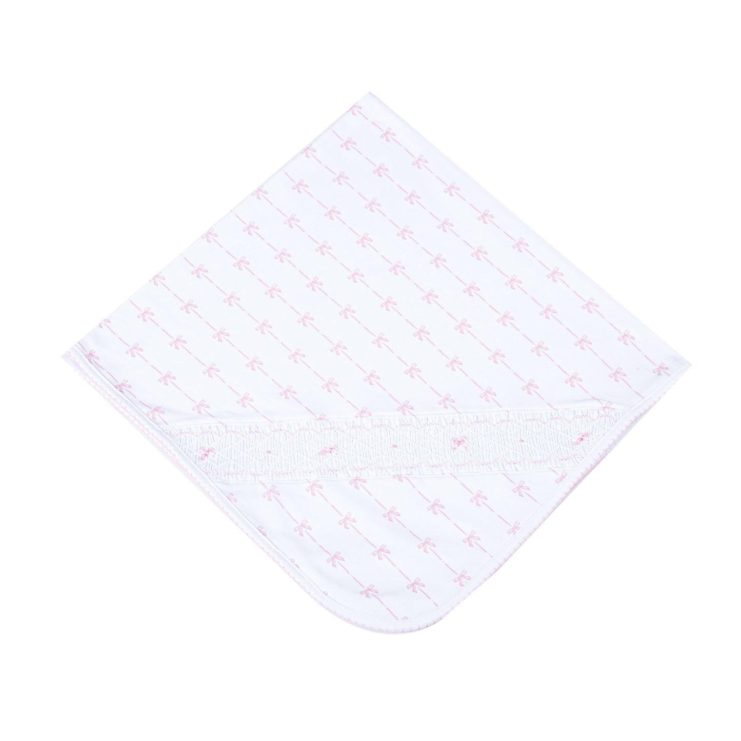 Amelia's Classics Smocked Receiving Blanket