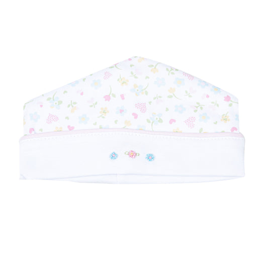 Clara's Classics Embroidered Hat (Pink)