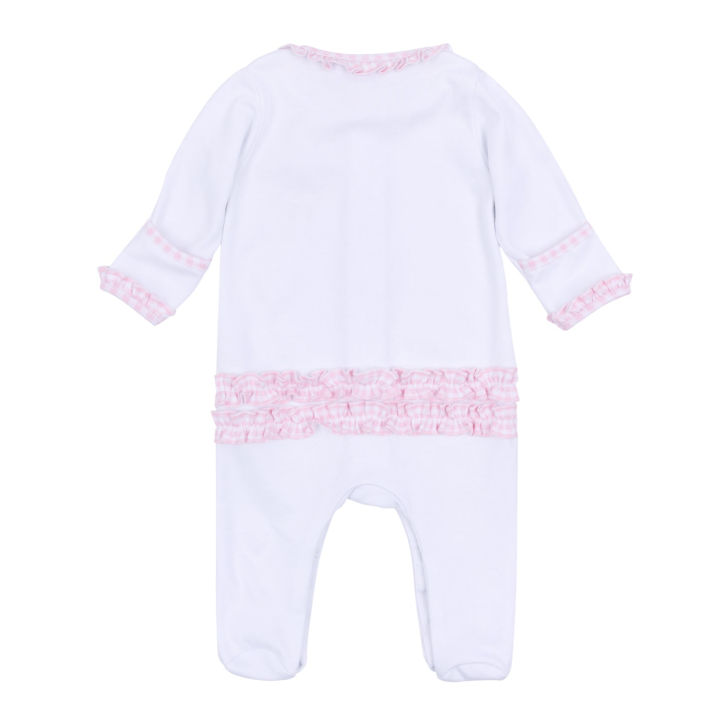 Pilgrim Pals Applique Ruffle Footie