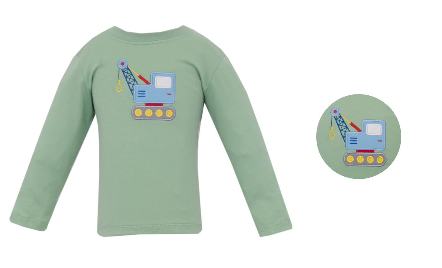 Light Green Crane T-Shirt