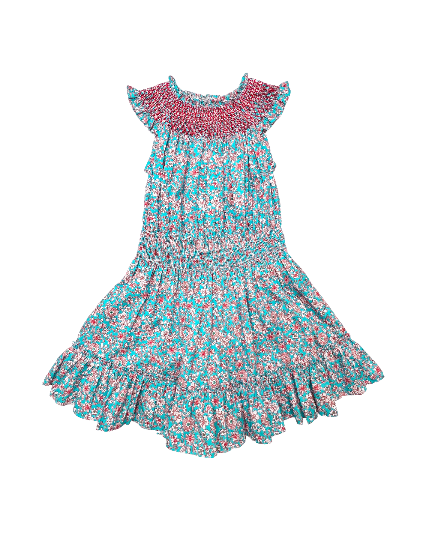 Sleeveless Addison Dress Jamaica Floral