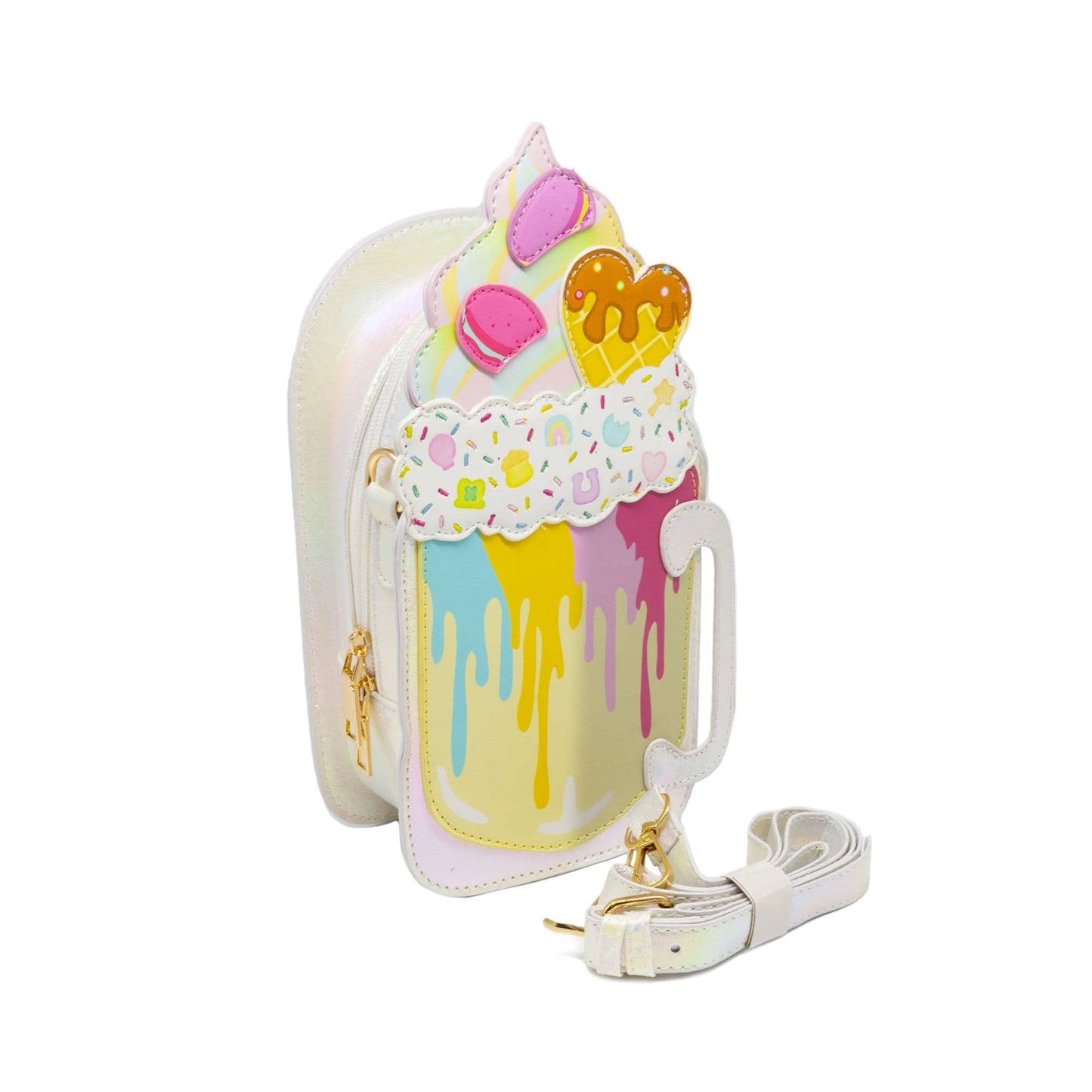 Milkshake Mug Handbag- Rainbow Sprinkles