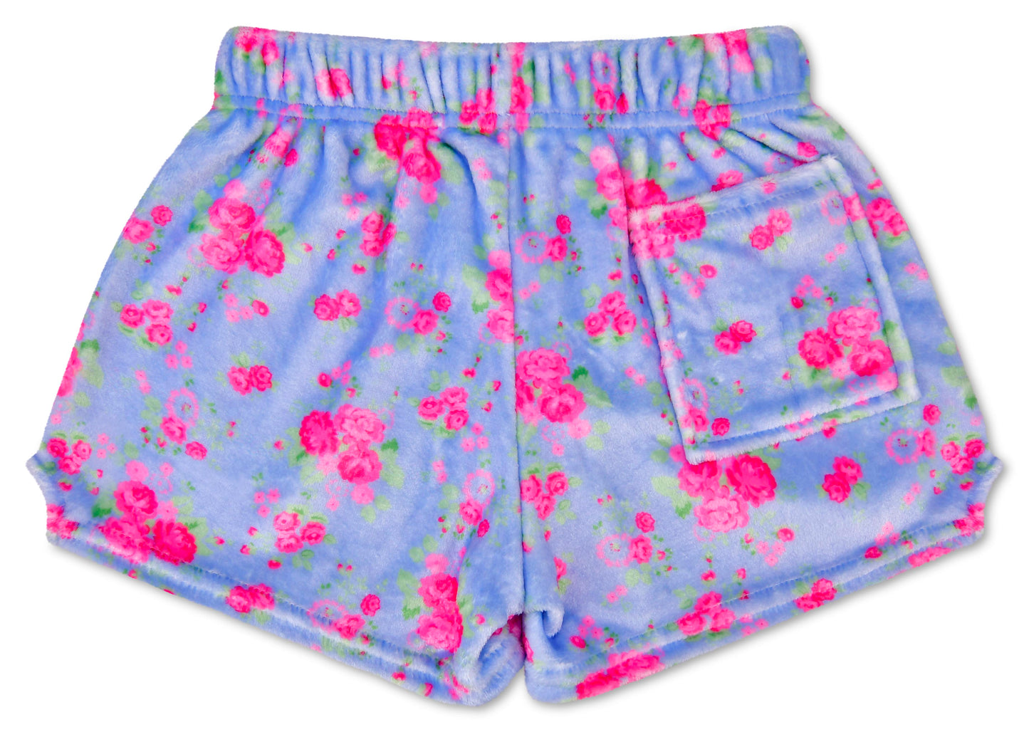 Ditsy Floral Plush Shorts