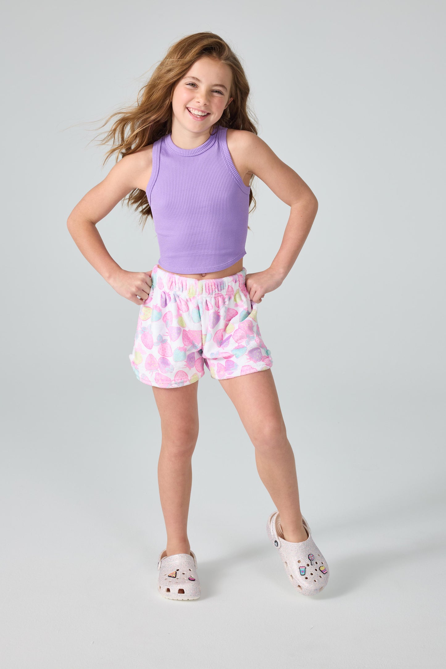Very Berry Plush Shorts