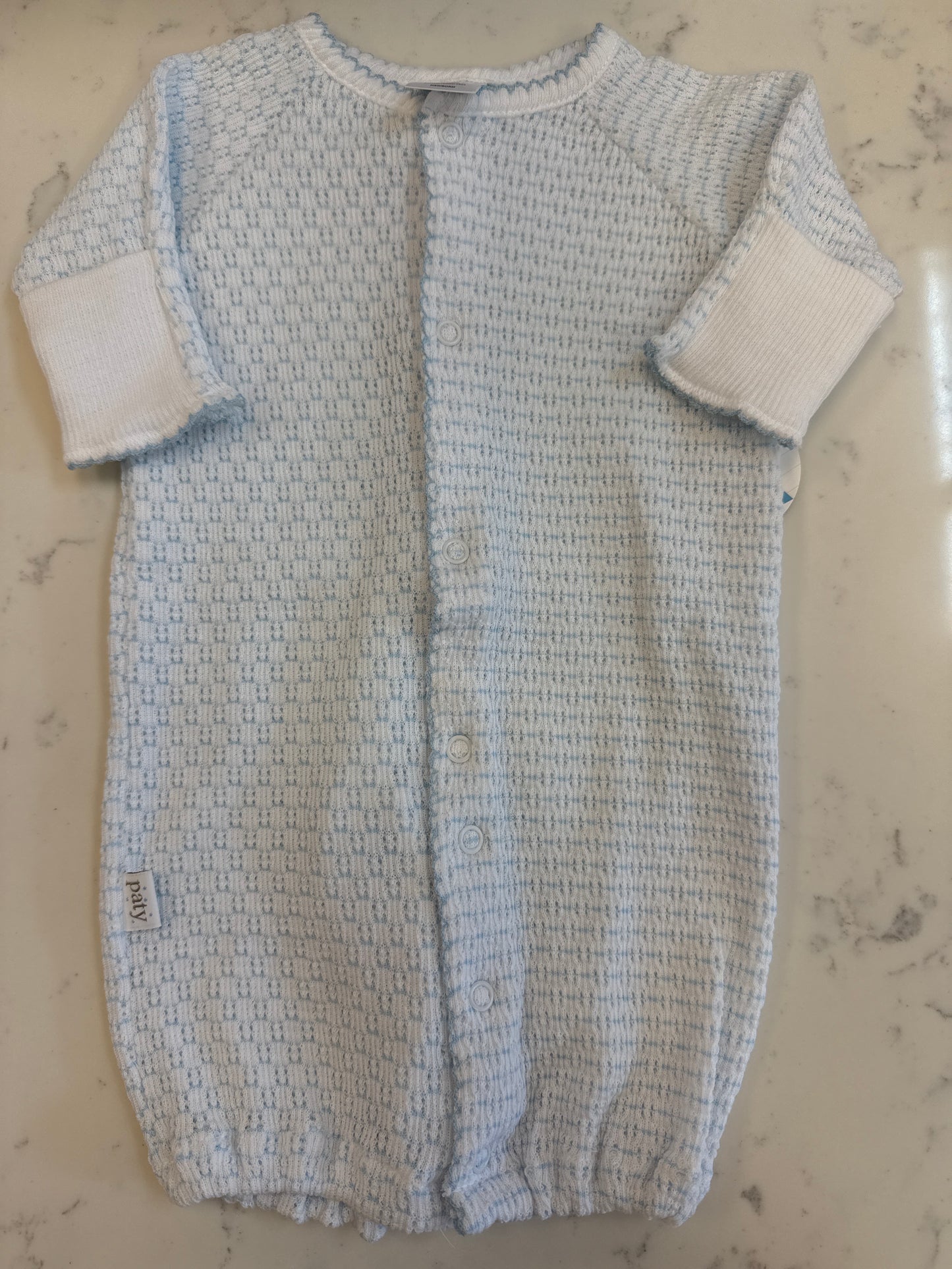 Long Sleeve Pinstripe Converter Blue