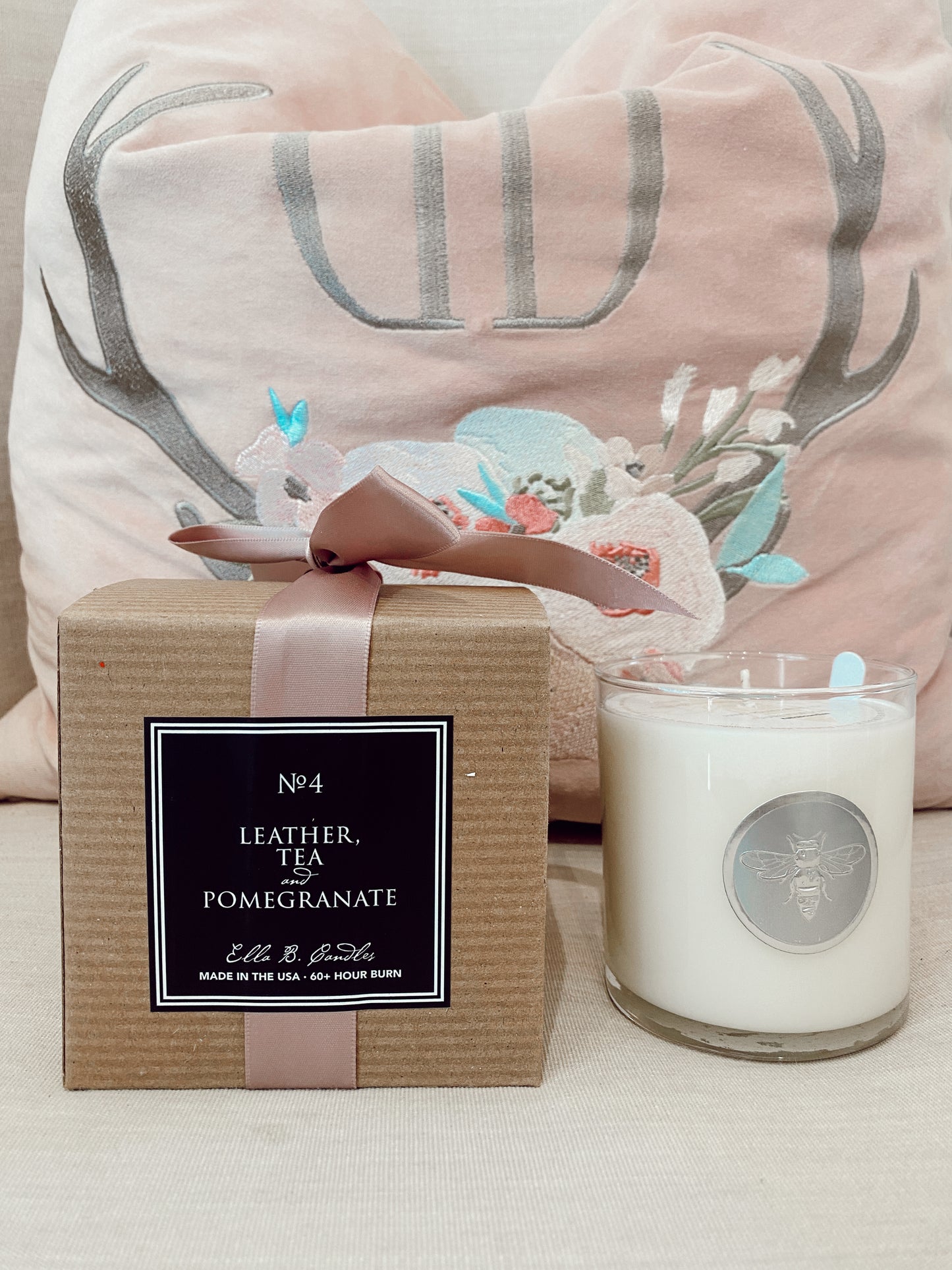 I Heart Mom Candle