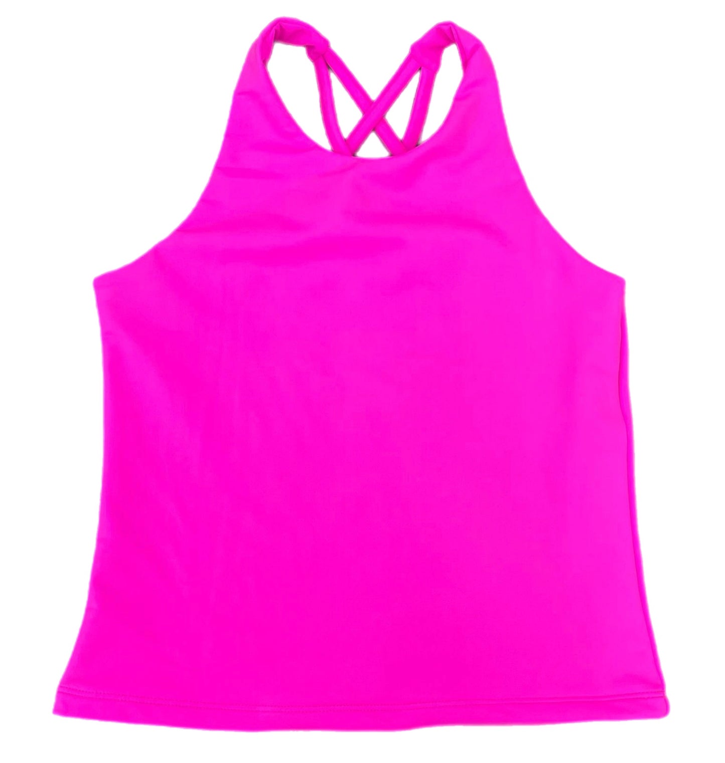 Cross Back Cotton Candy Top