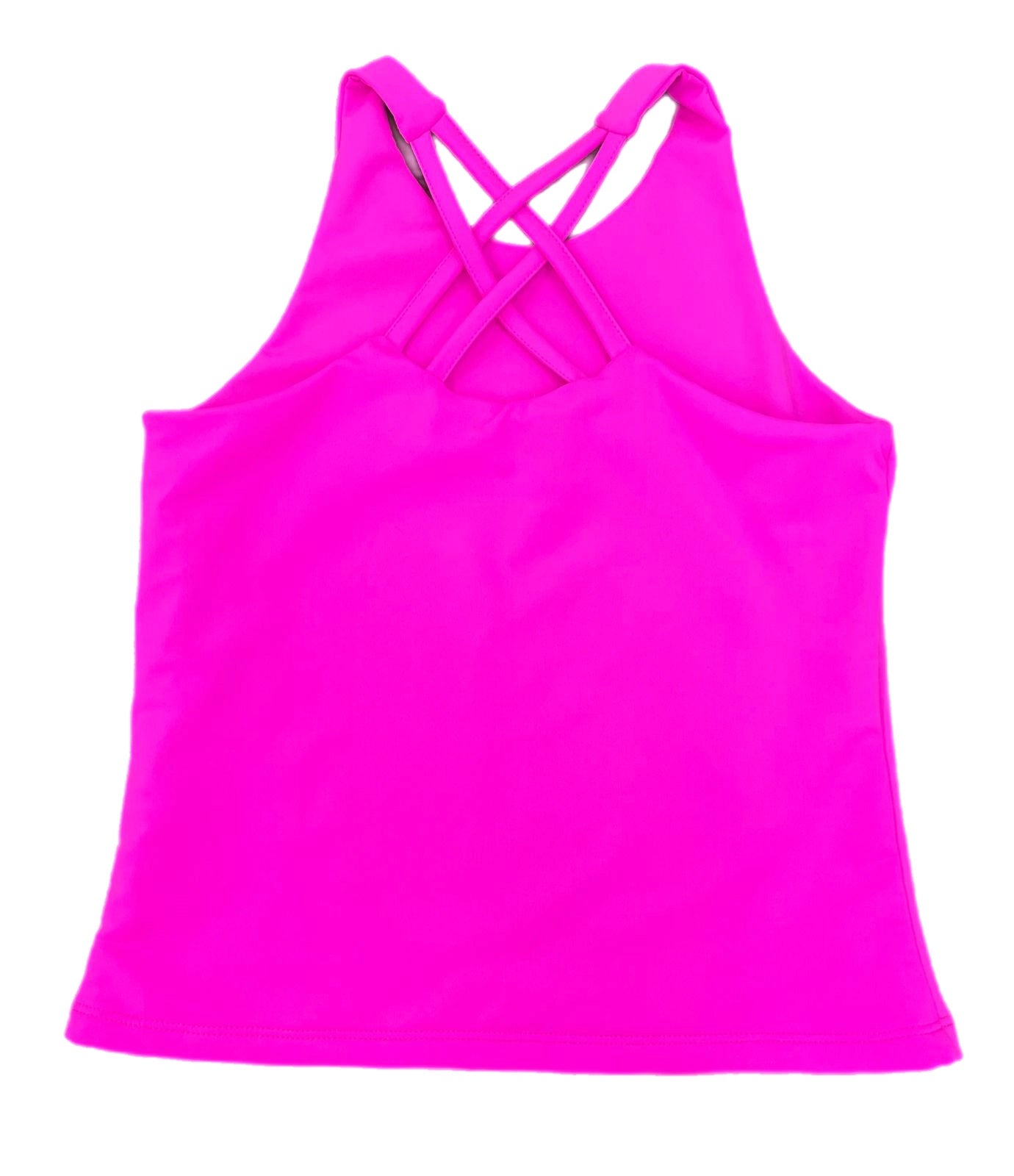 Cross Back Cotton Candy Top