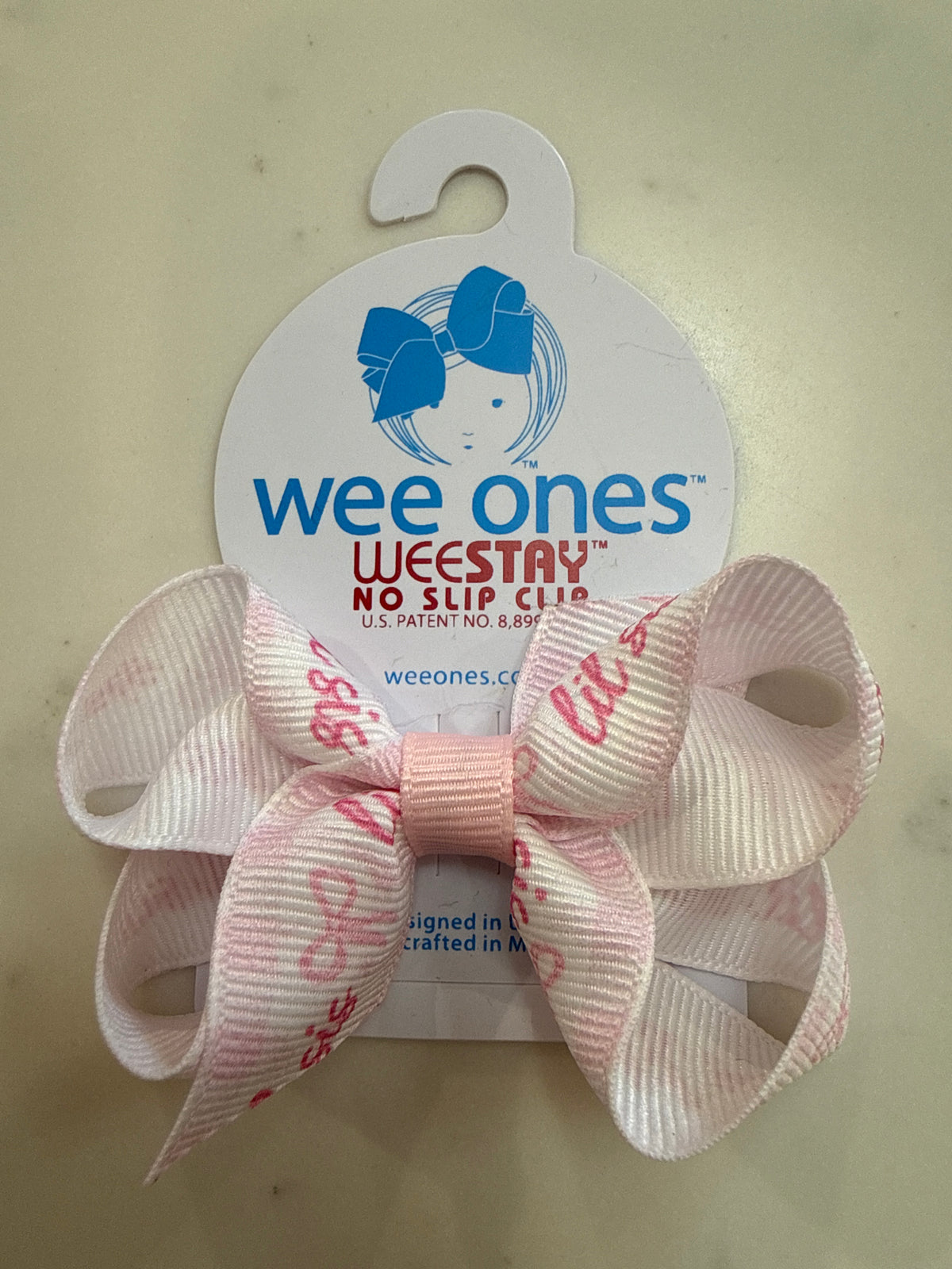 Lil Sis Mini Printed Bow