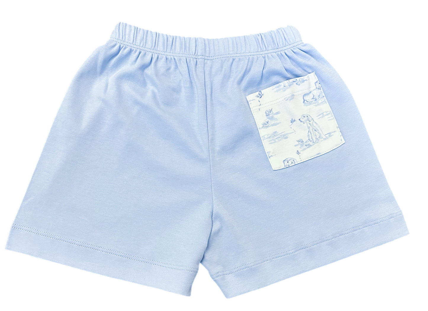 Blue Puppy Knit Conrad Shorts