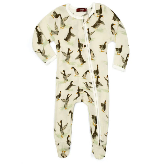 Duck Zipper Footie