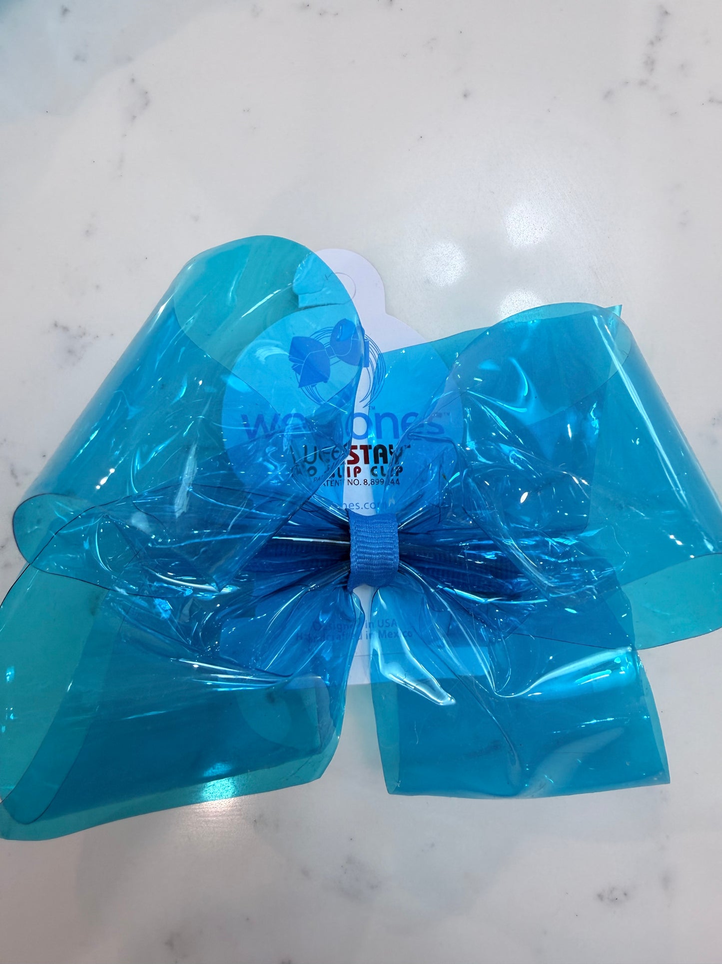 Medium WeeSplash Colored Swim Bow with Plain Wrap