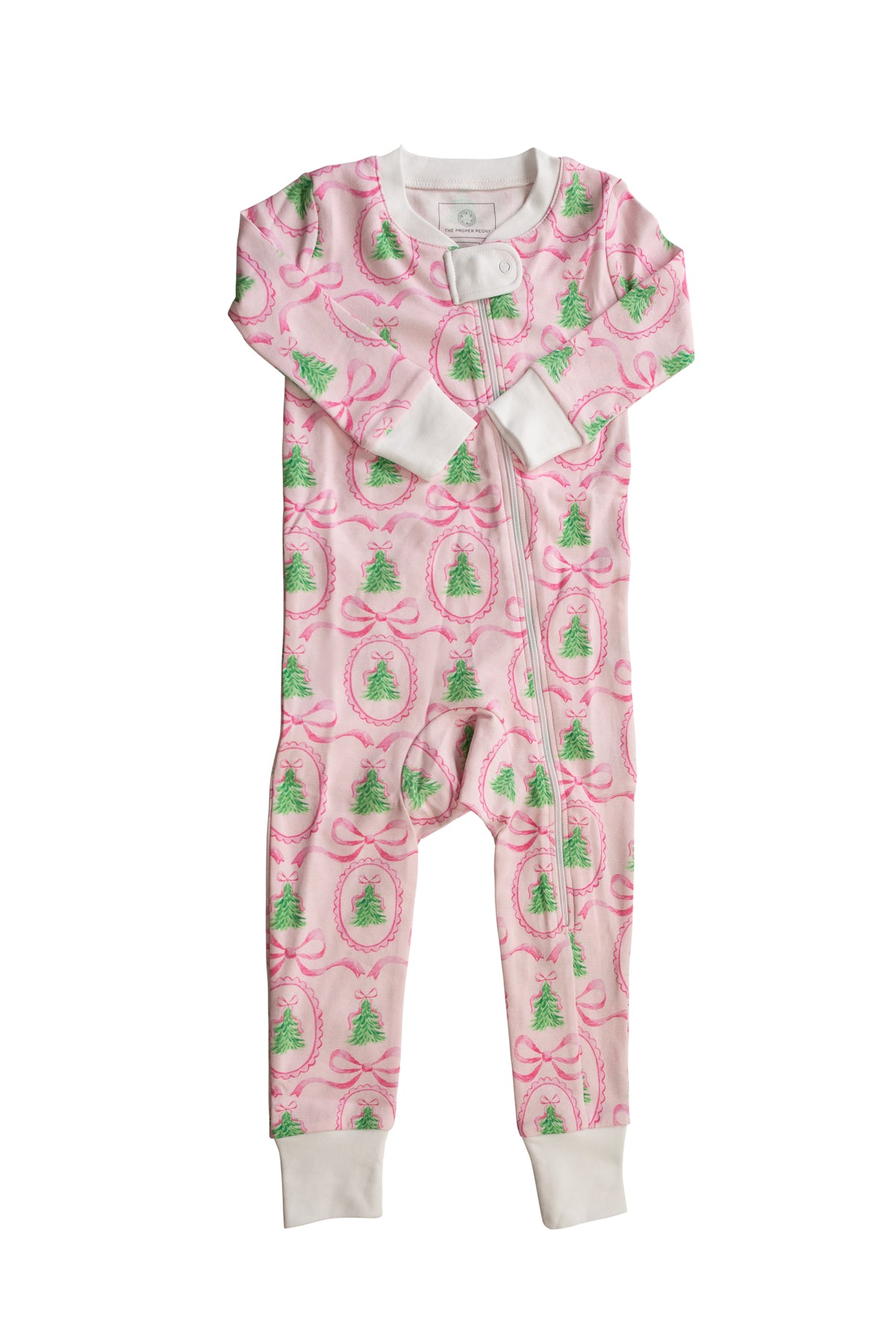 Pink Tannenbaum Zipper PJ