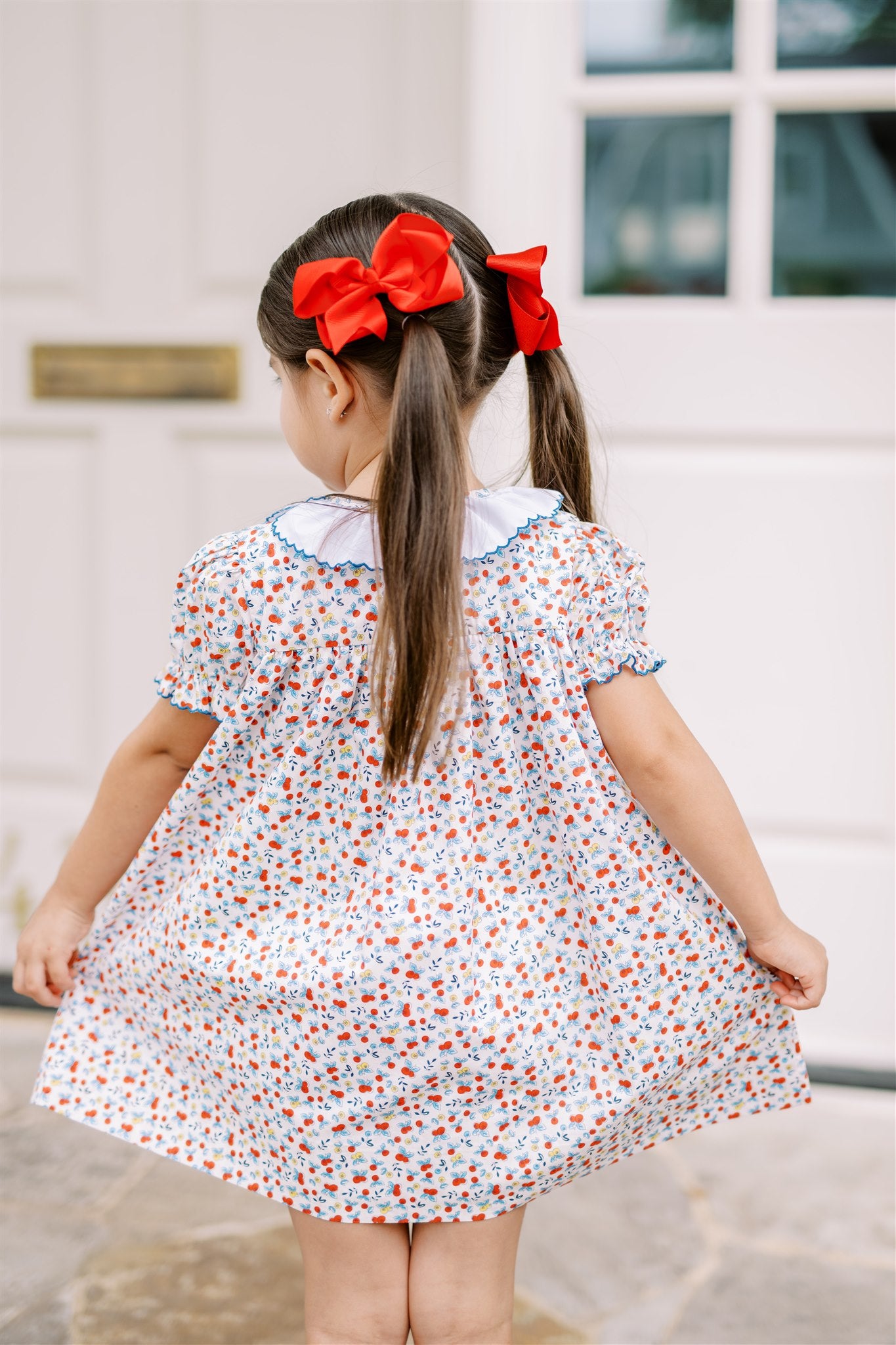 Foliage Cherry Dress