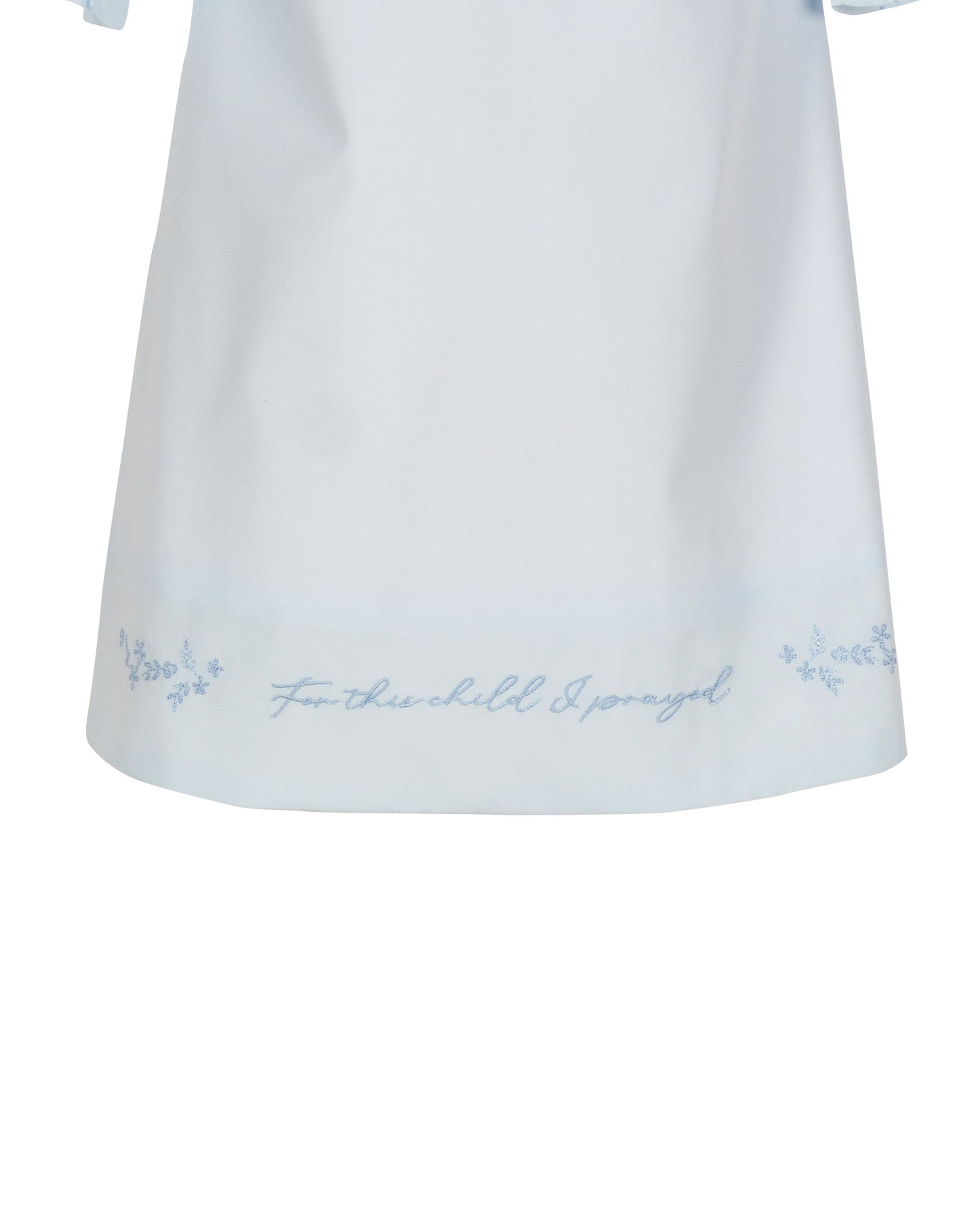 For This Child I Prayed Blue Daygown