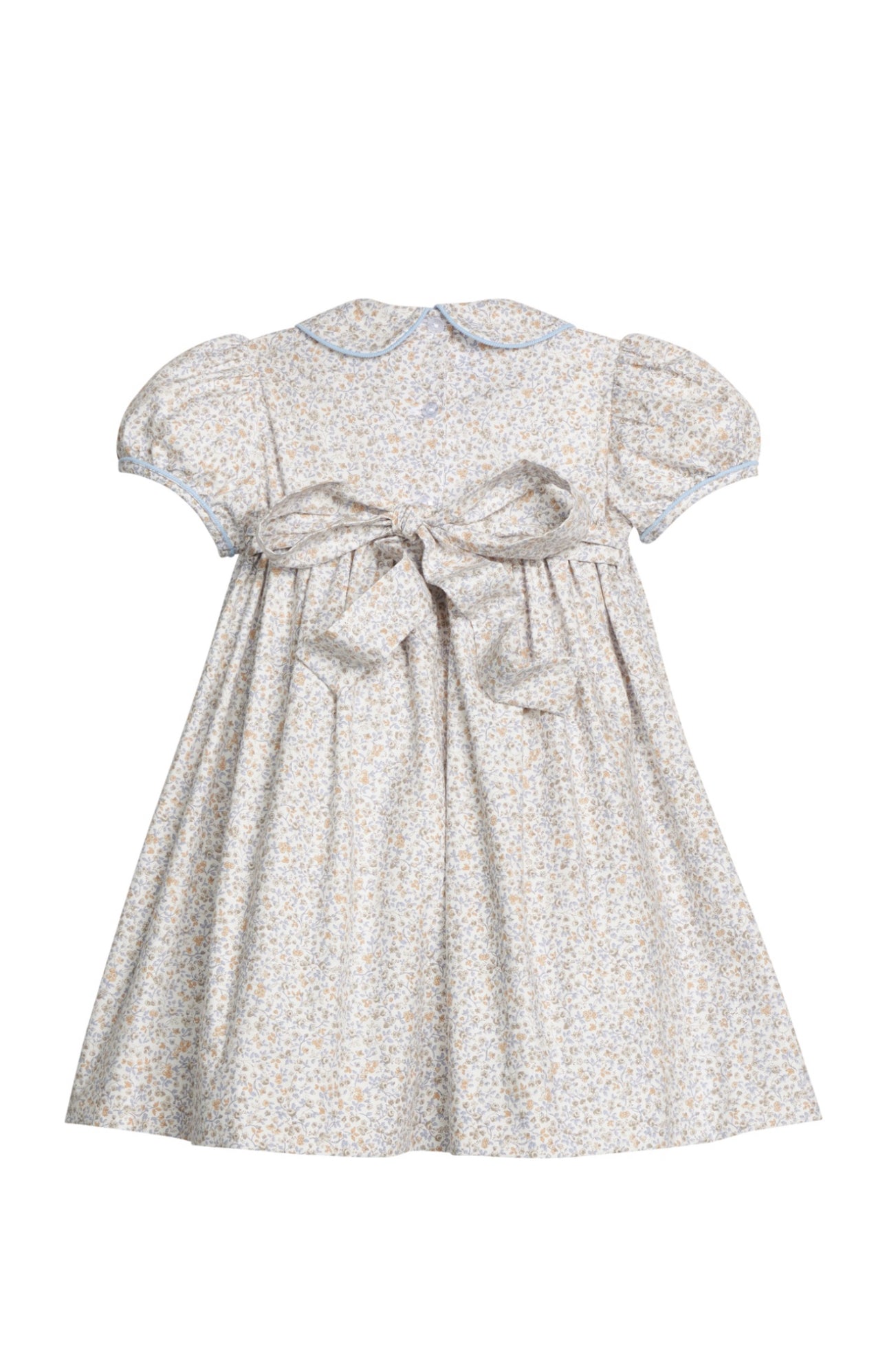 Smocked Peter Pan Dress- Winthrop Floral