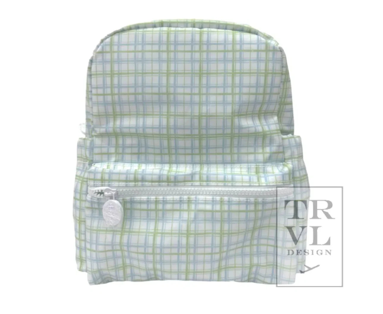 MINI BACKER- Classic Plaid Green