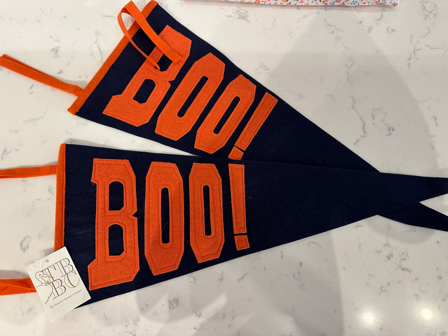 Picture Pennant- Boo