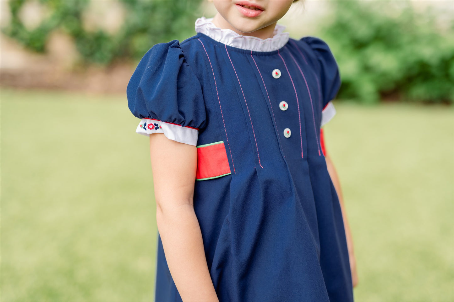 Gianna Navy Dress