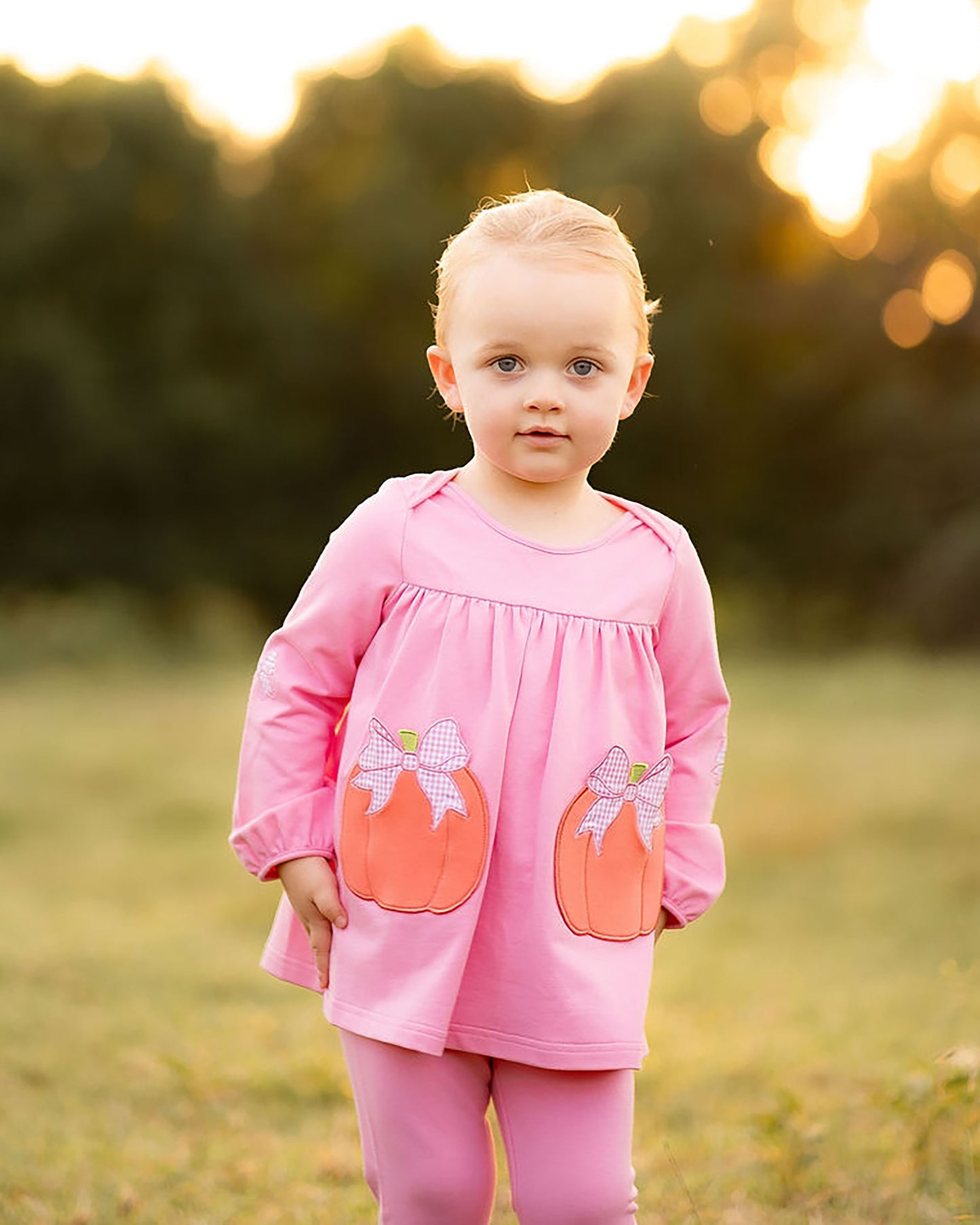 Tabby Tunic and Leggings Pumpkin