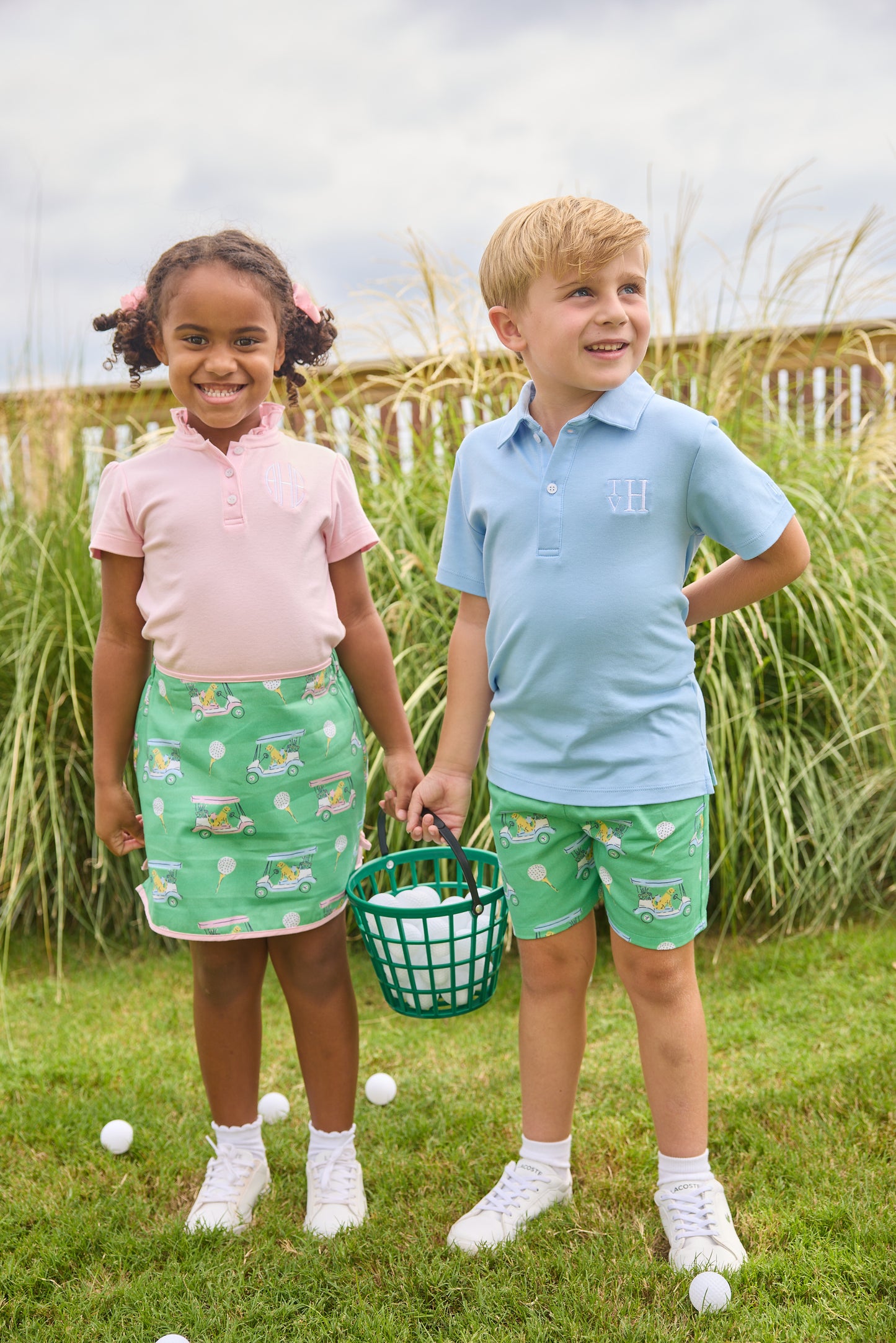 Basic Short - Blue Paws on Par