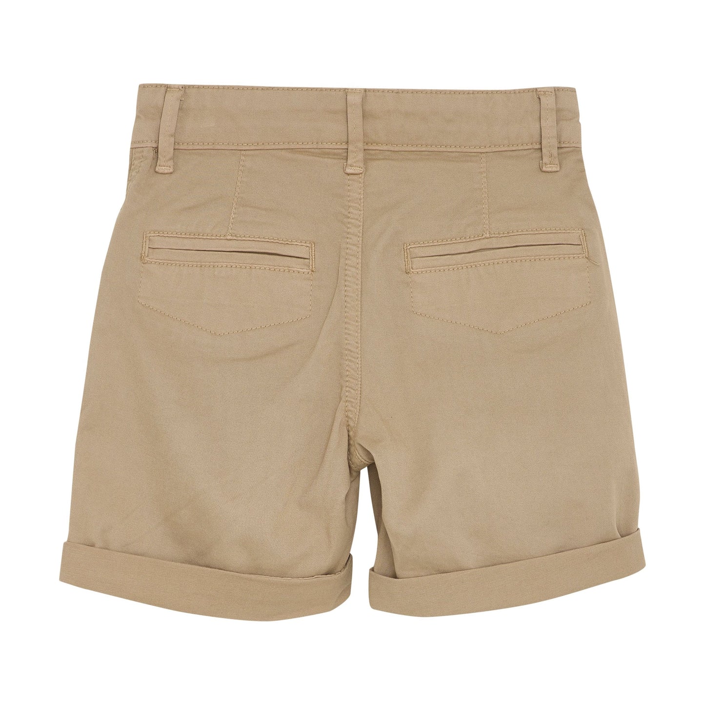 Minymo Button Khaki Shorts Twill
