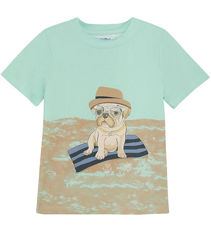 Minymo Yucca Turquoise TShirt SS