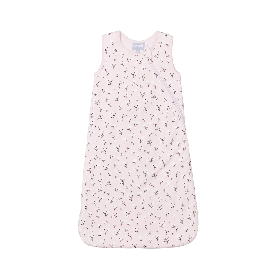 White Floral On Pink 1.5 Togs Sleepsack