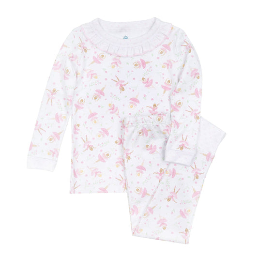 Twinkle Toes Ruffle Long Pajamas PK