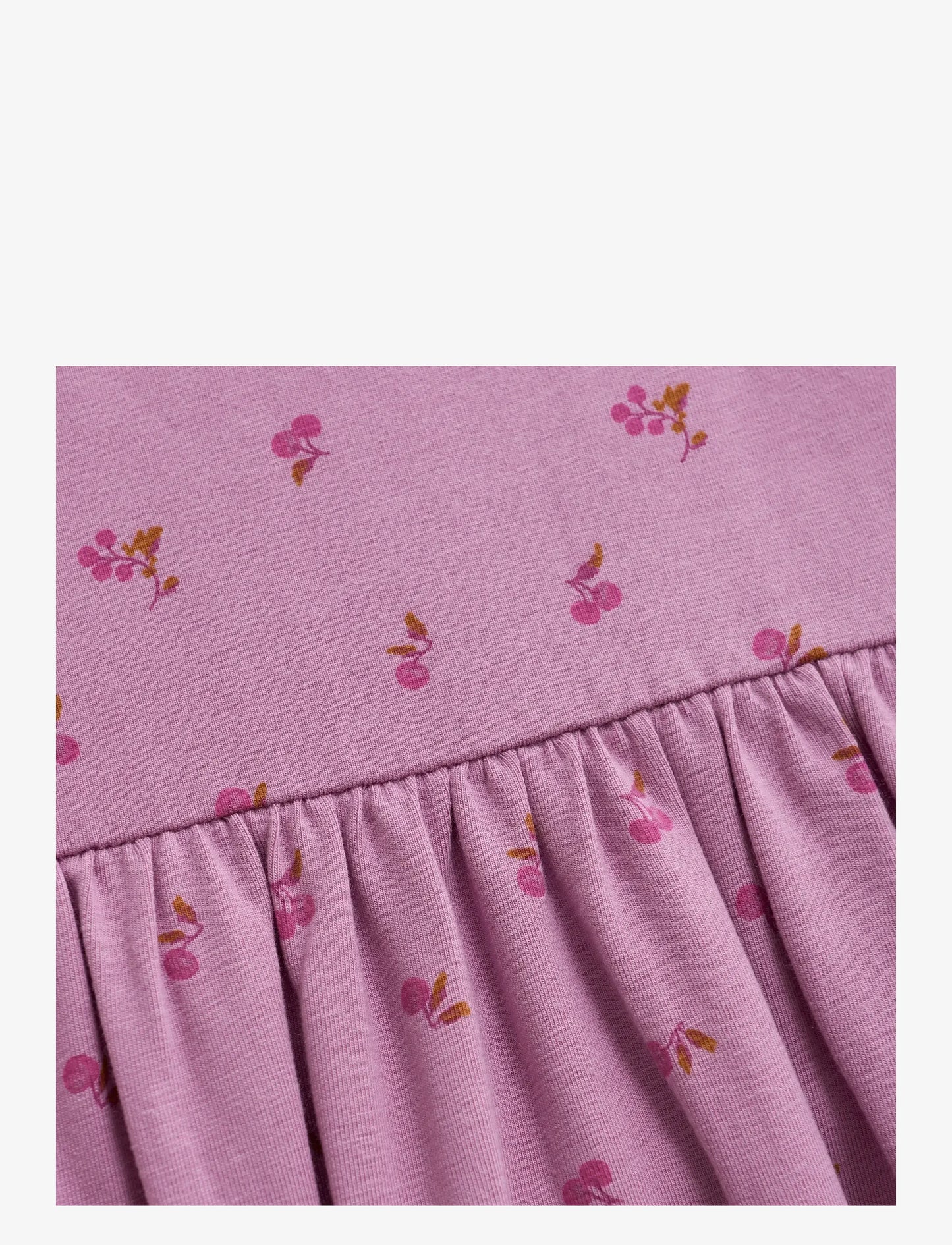 Minymo LS AOP Dress - Mauve Orchid