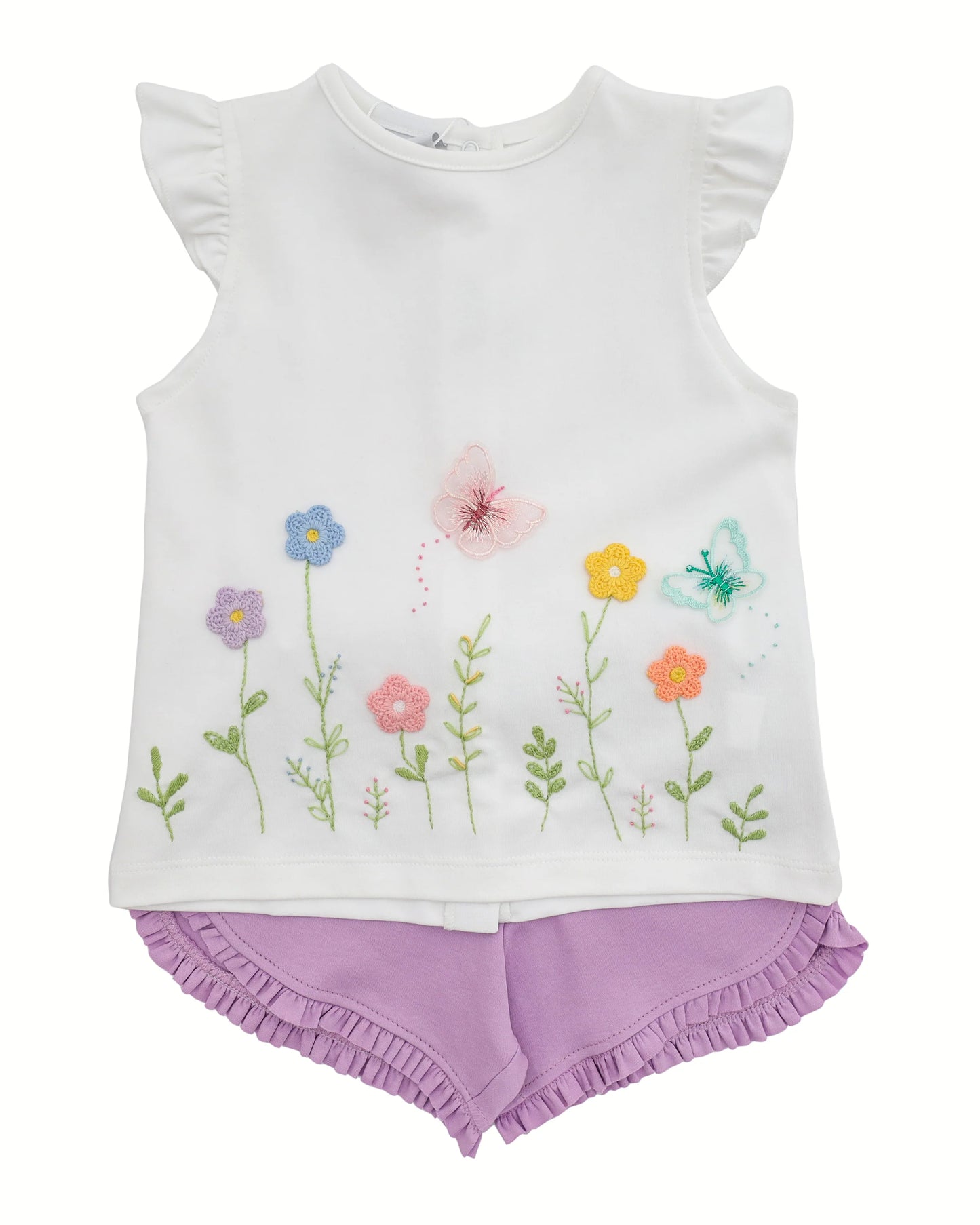 Butterfly Garden SS Short Set
