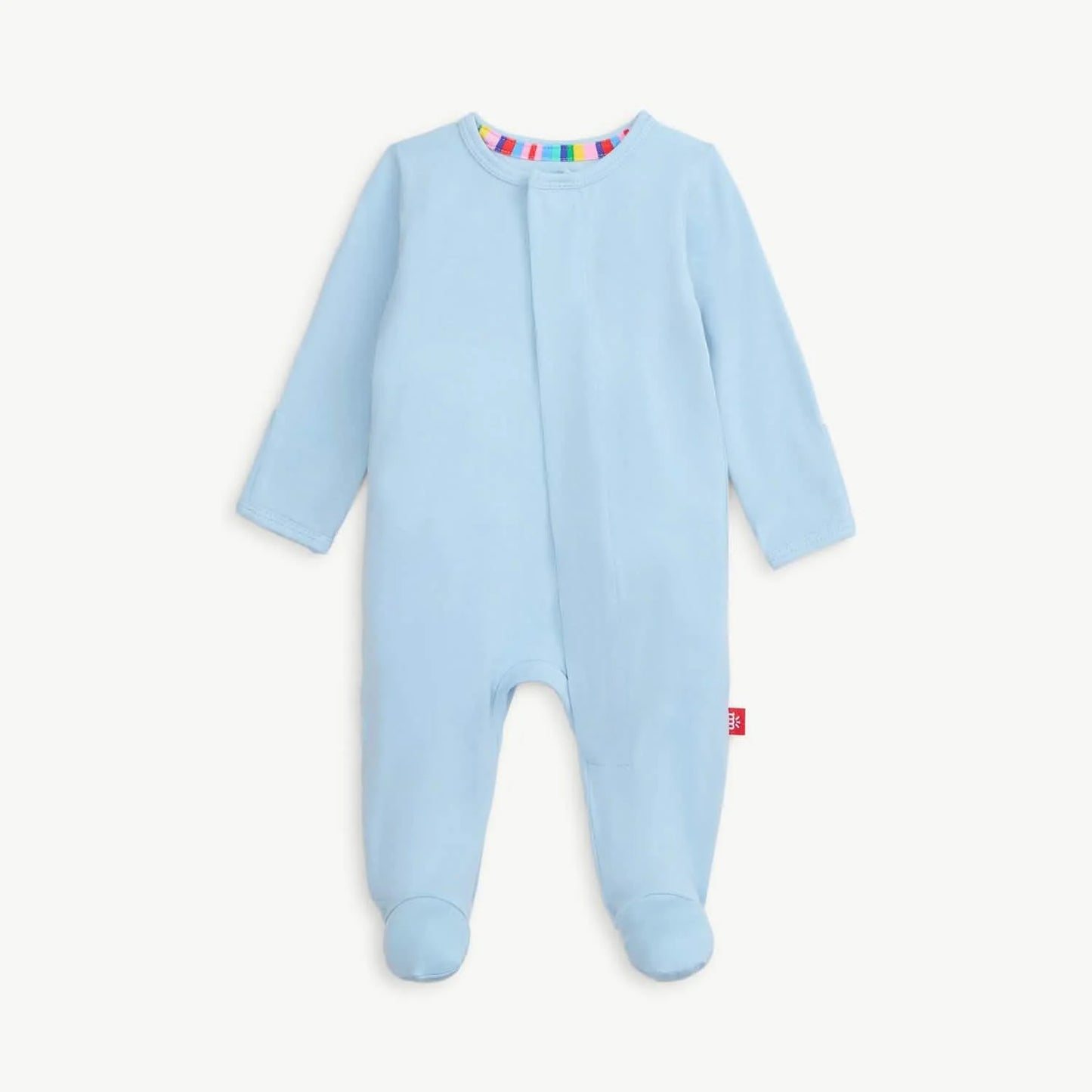 Baby Blue Modal Footie