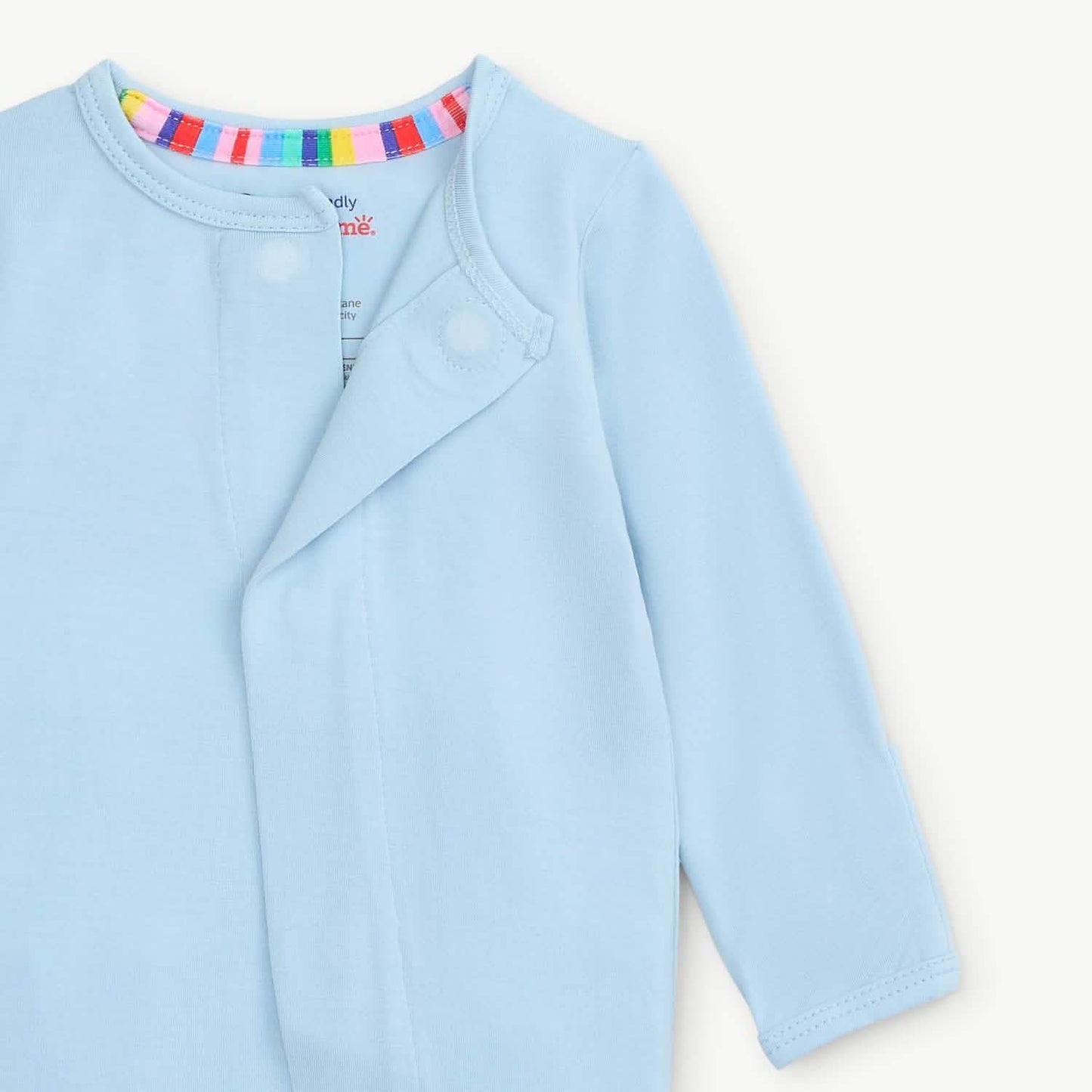 Baby Blue Modal Footie