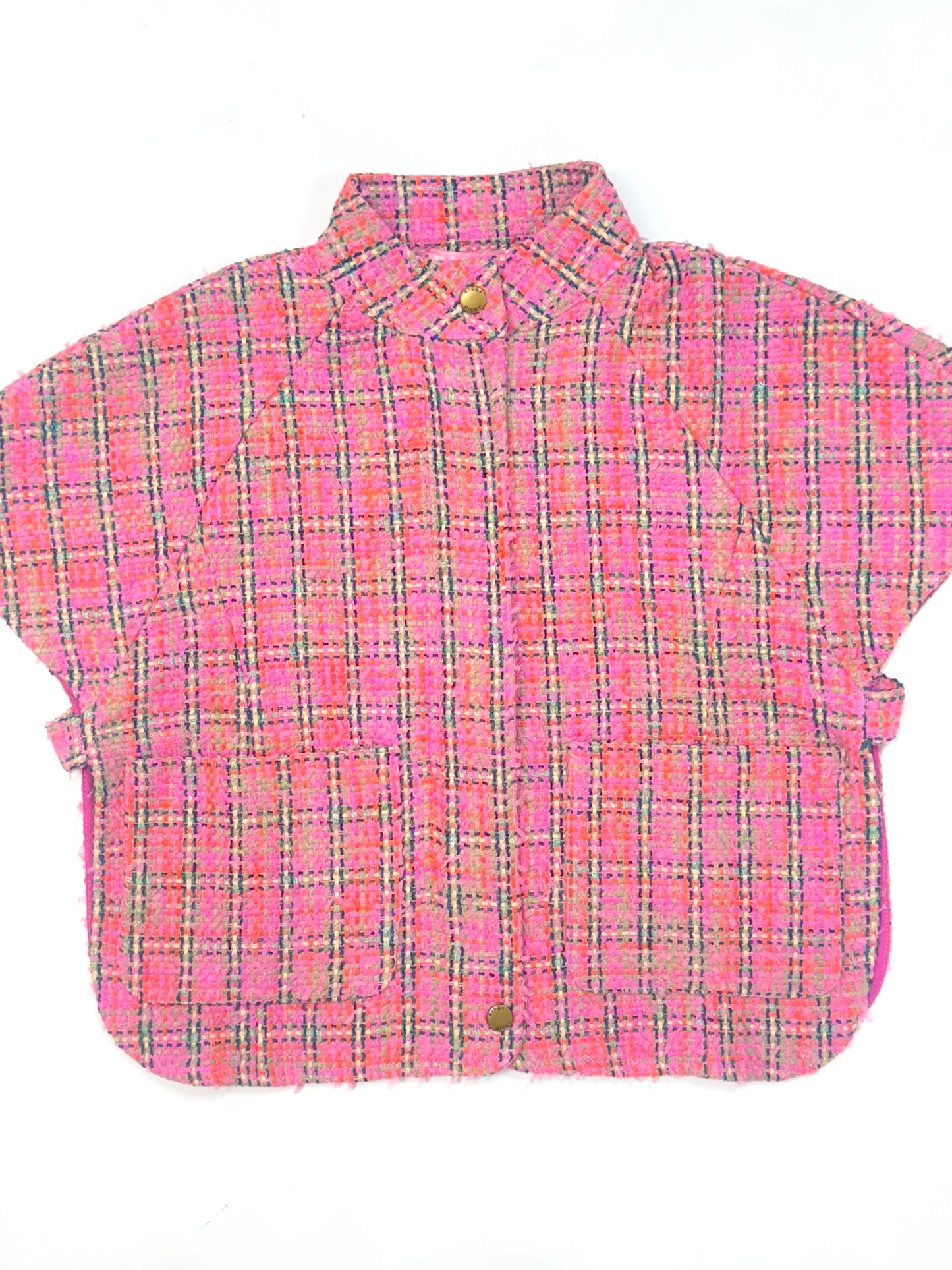 Palermo Plaid Cape