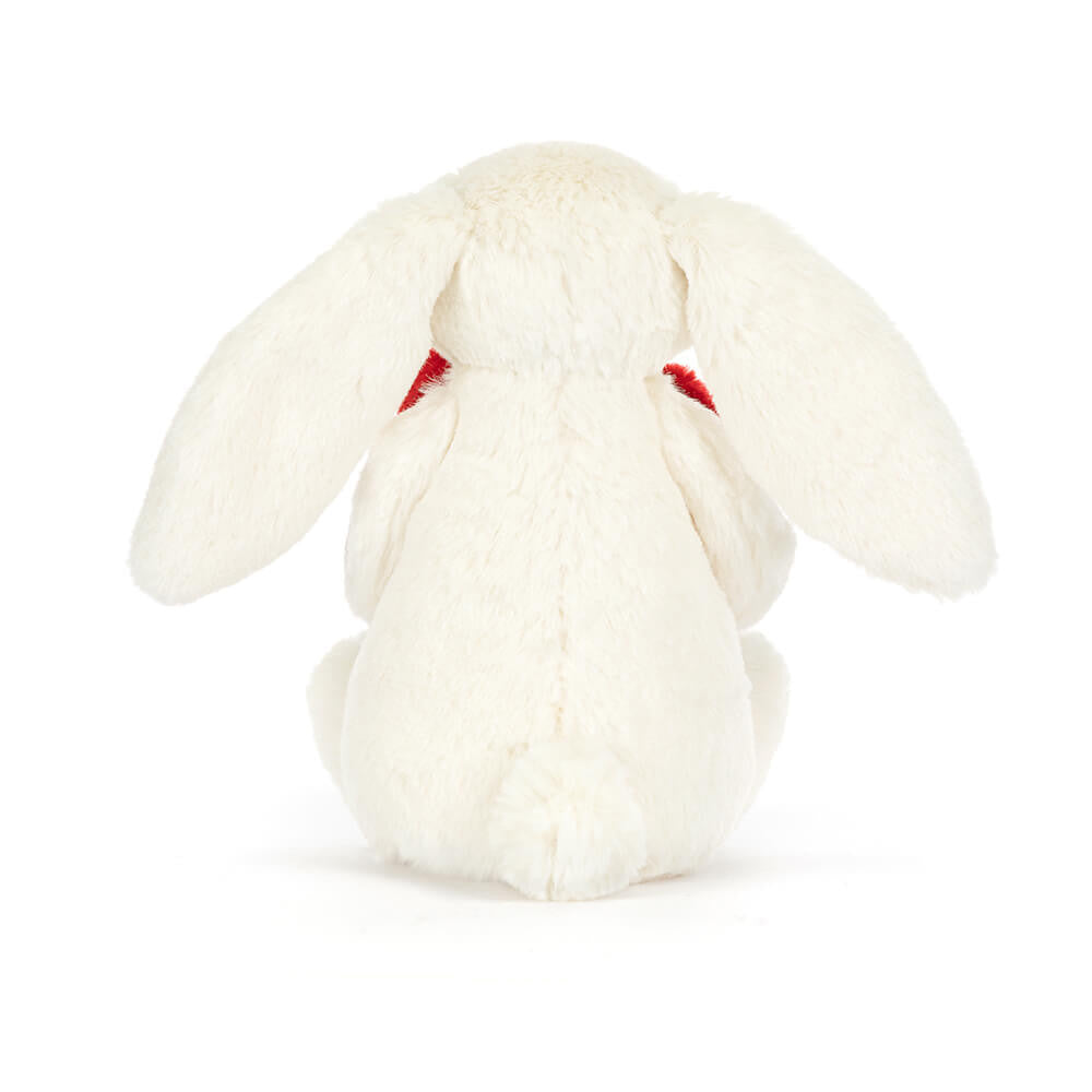 Medium Bashful Red Love Heart Bunny