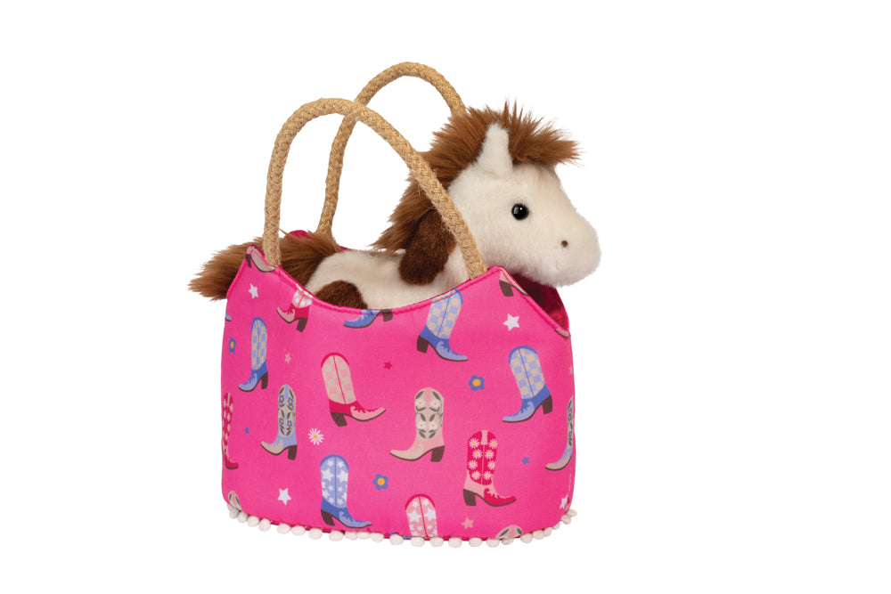 Cowgirl Boots Sassy Sak w/ Horse