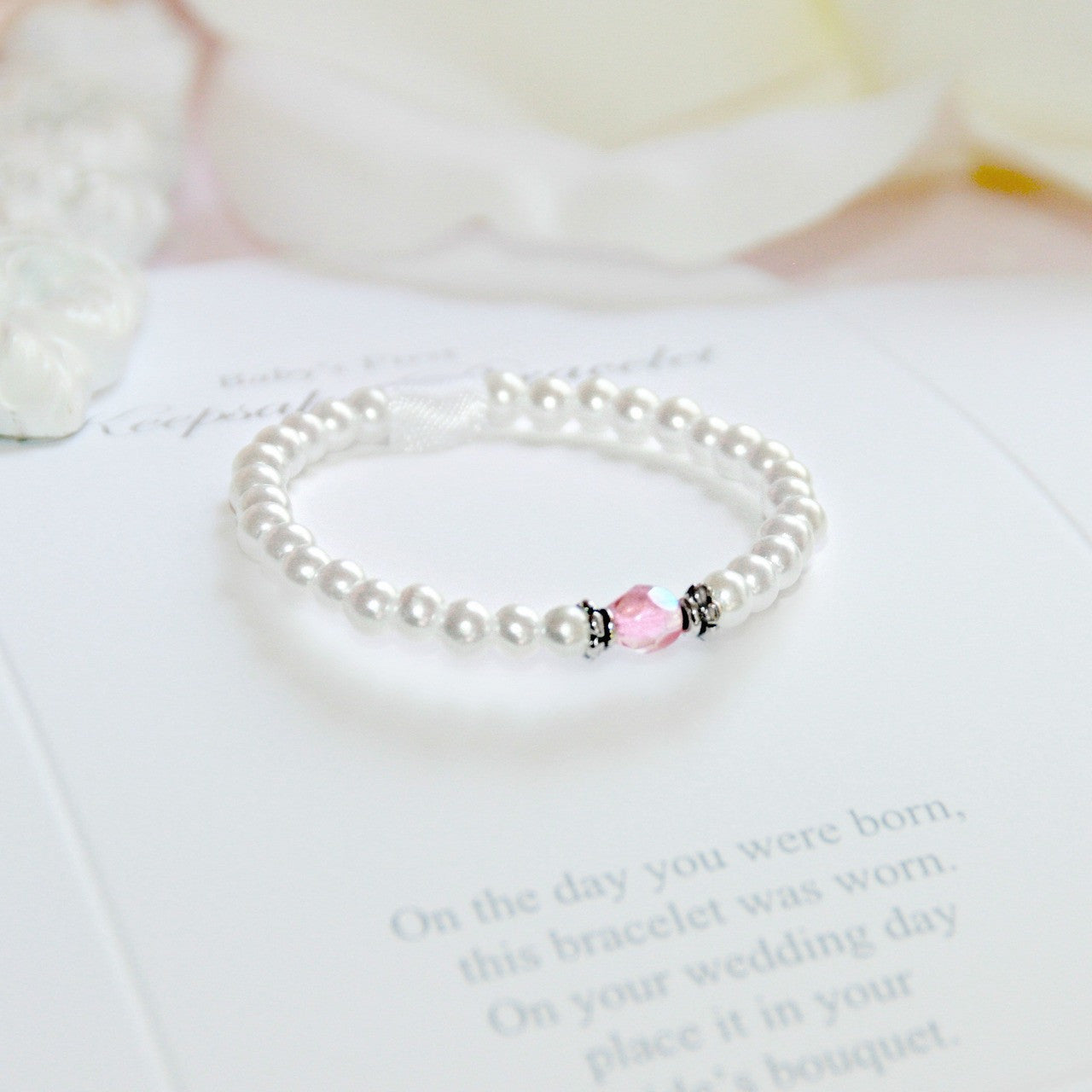 First Bracelet/Bride Keepsake Infant First Bracelet