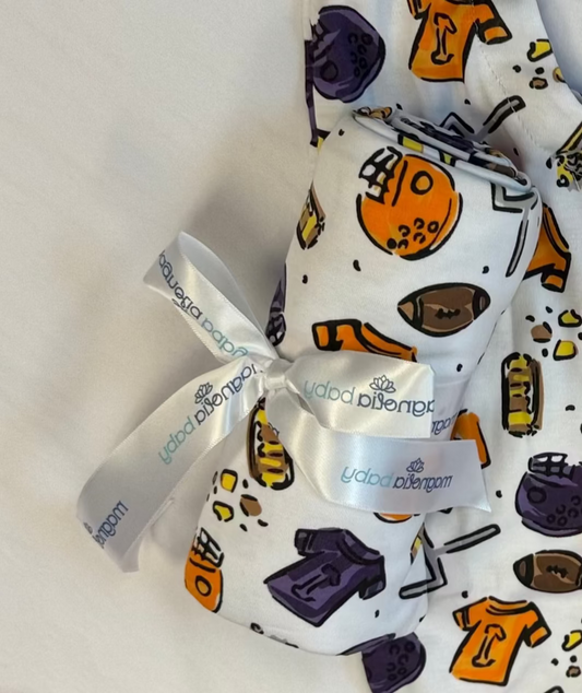 Future Draft Picks Swaddle - Orange Purple
