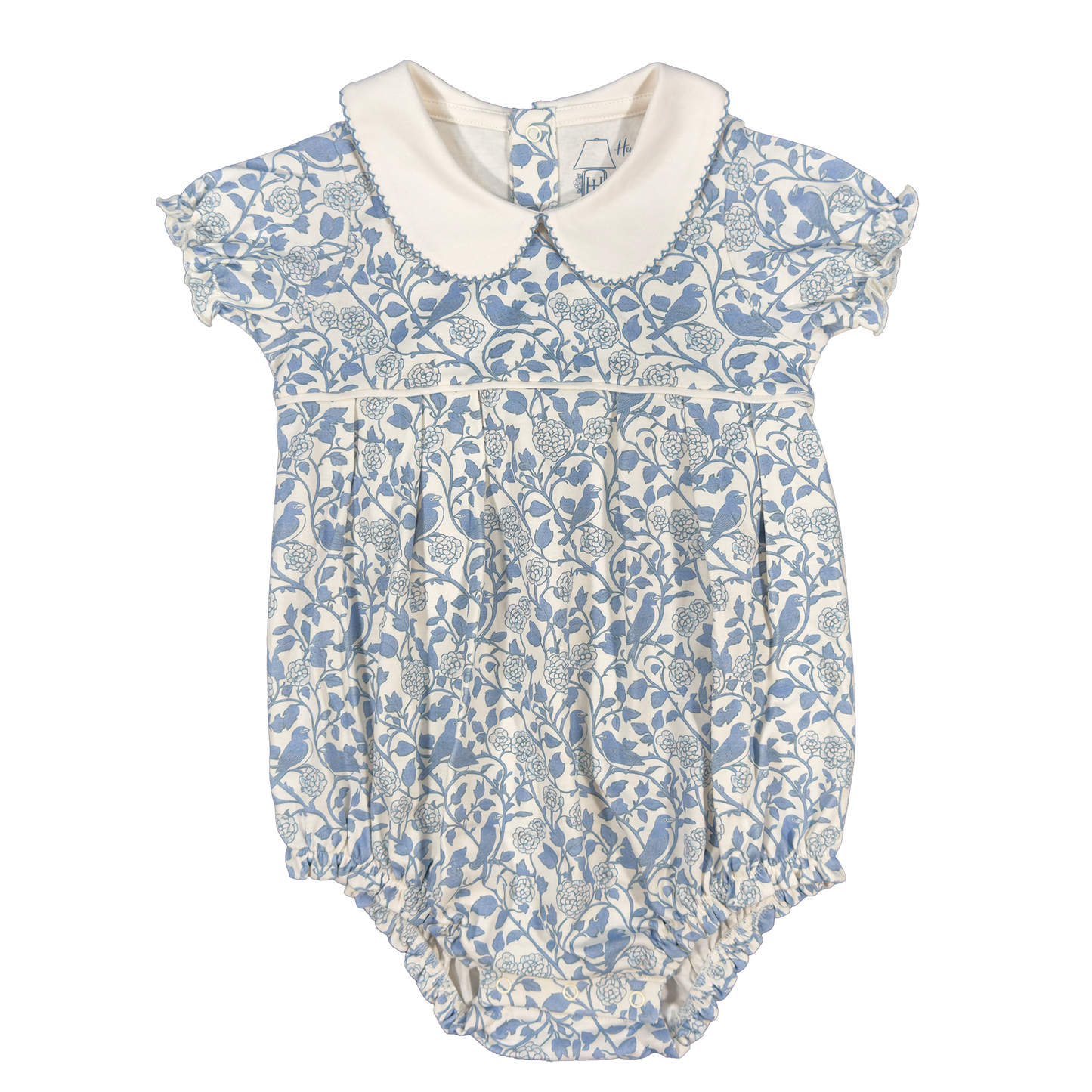 Bird Vine Pleated Bubble