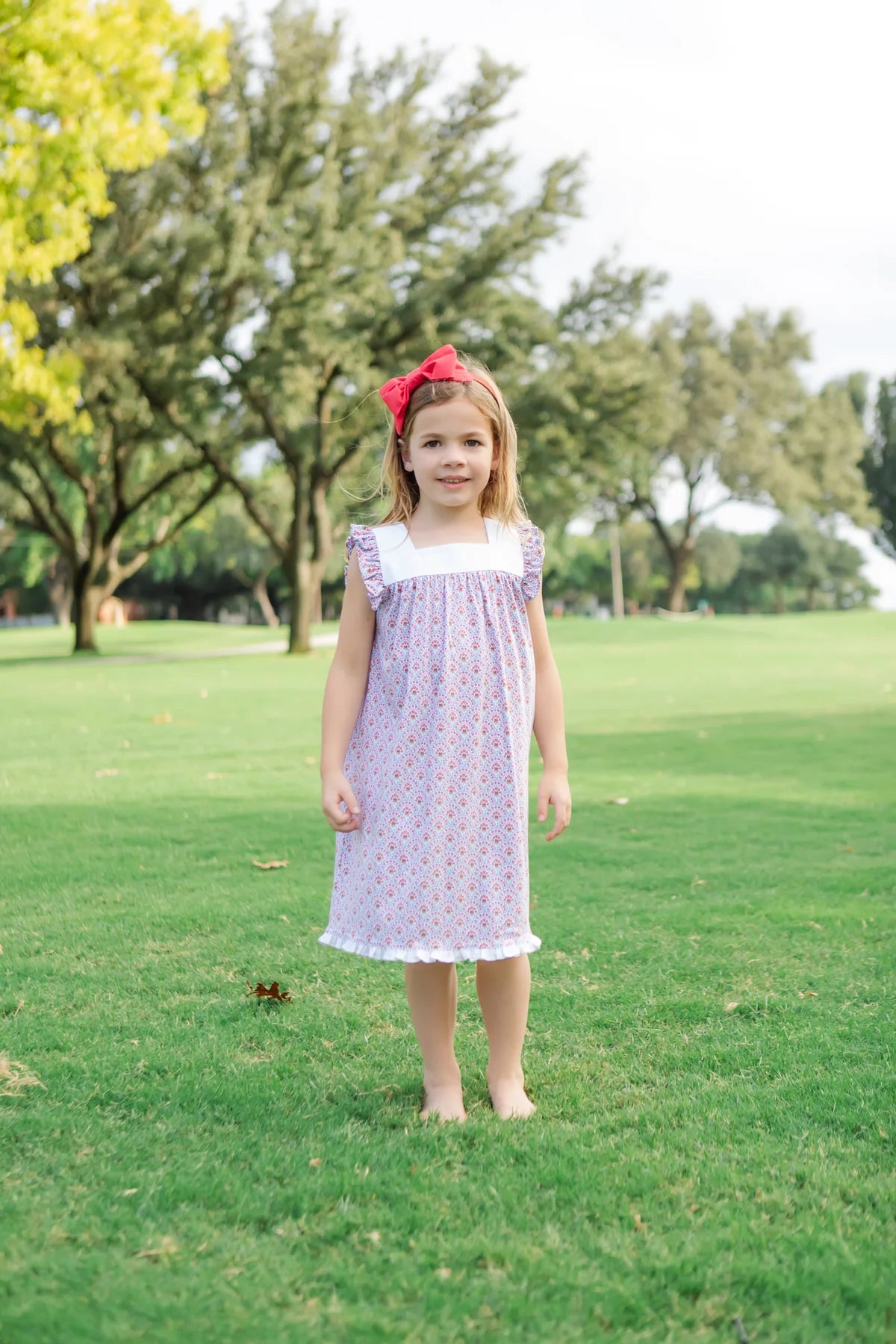 Caroline Dress- Bunting Floral