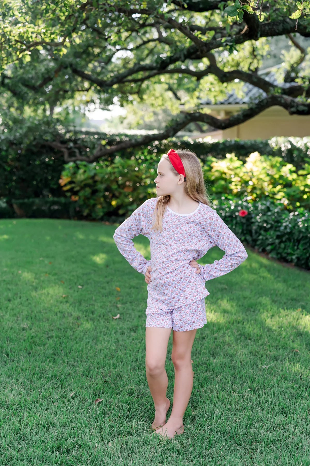 Sophie Short Set- Bunting Floral