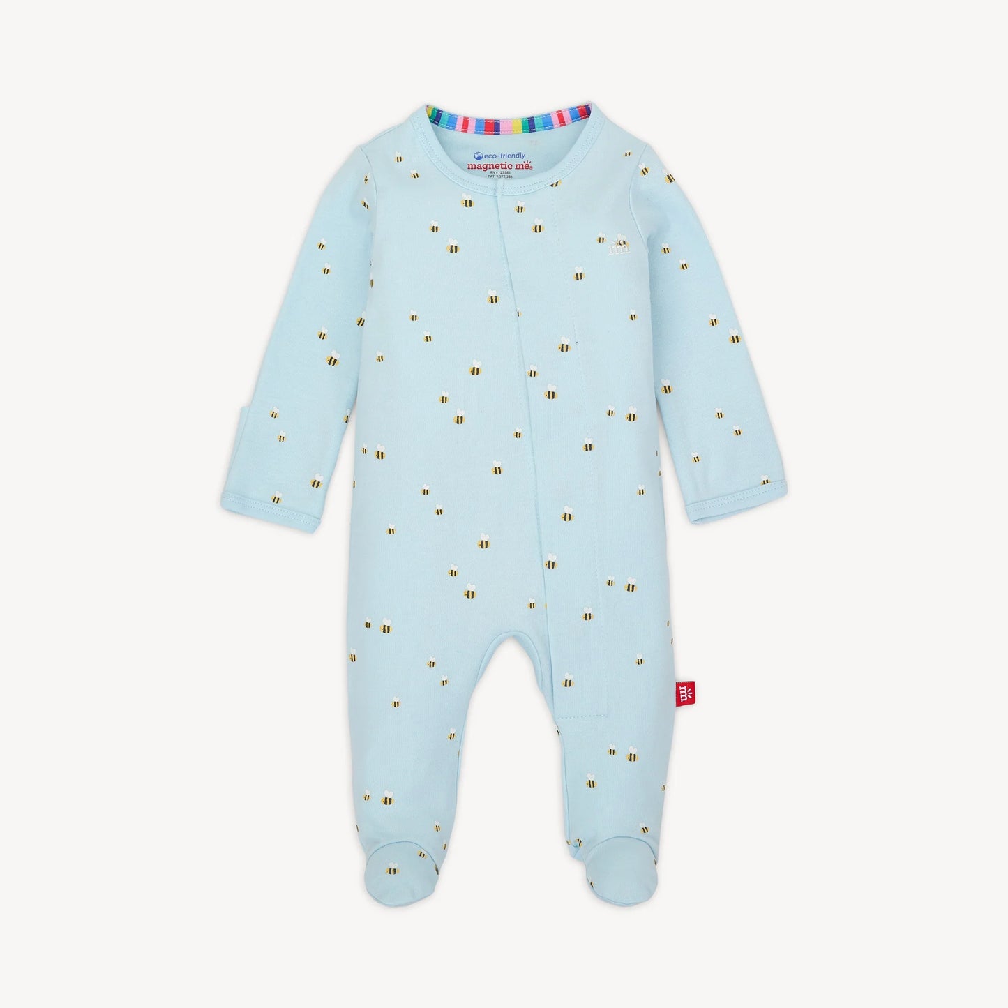 Honey Hill Organic Cotton Magnetic Footie