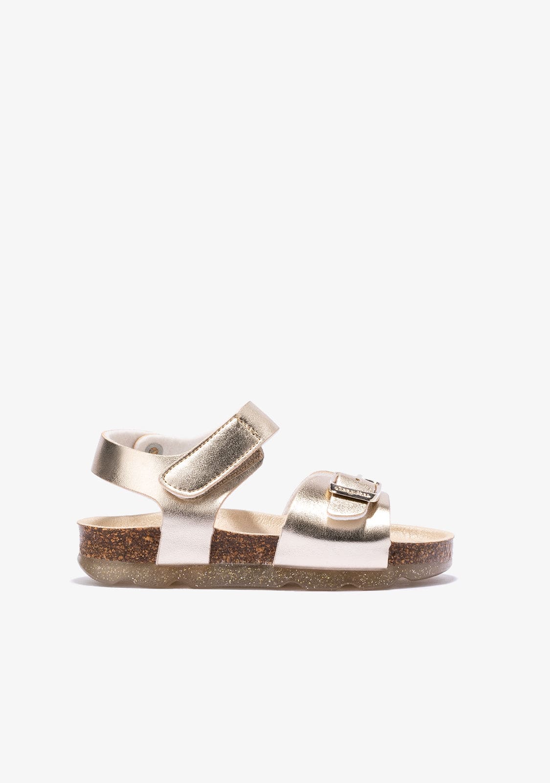 Platinum Bio Sandals Metallized