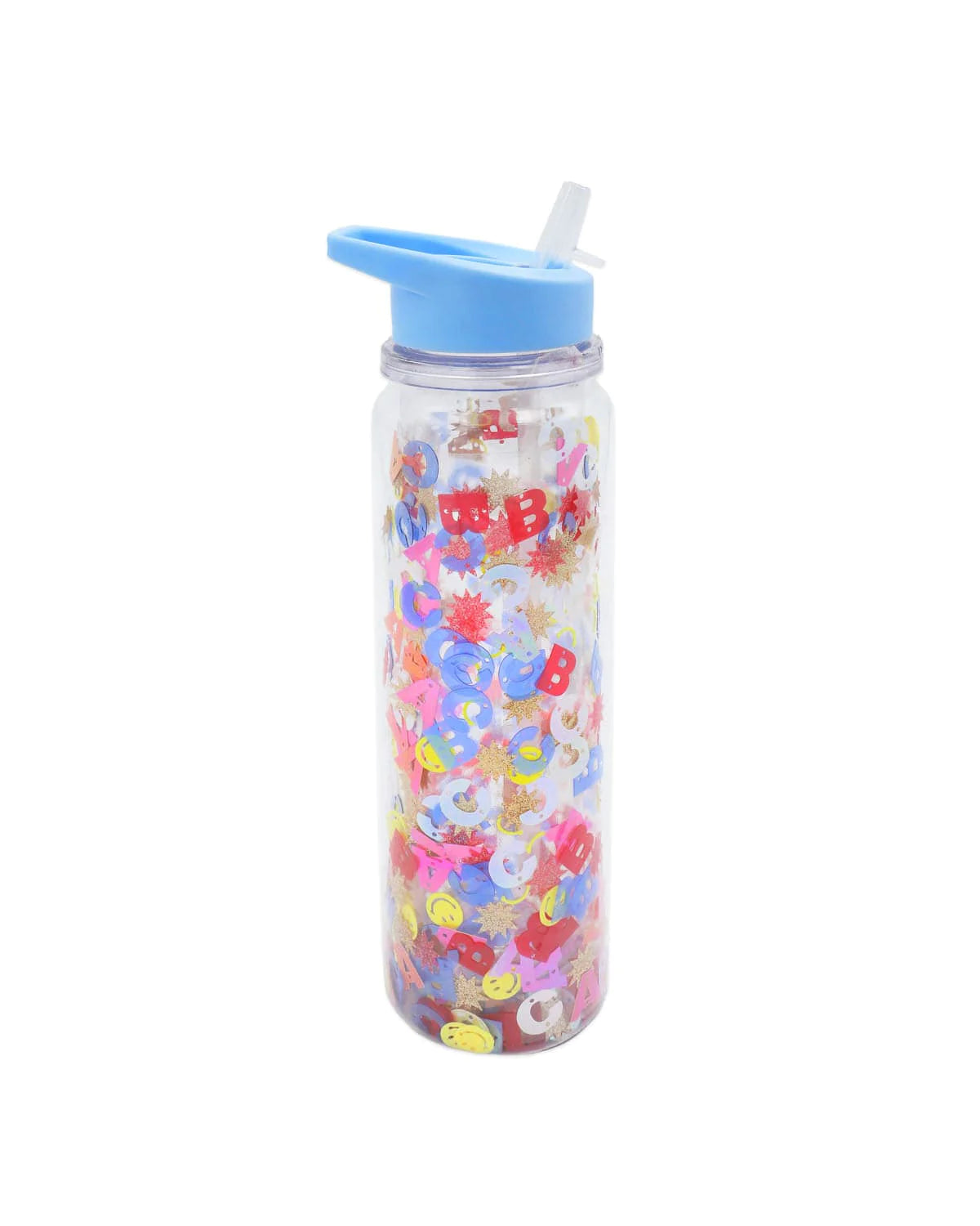 Little Letters Confetti Water Bottle